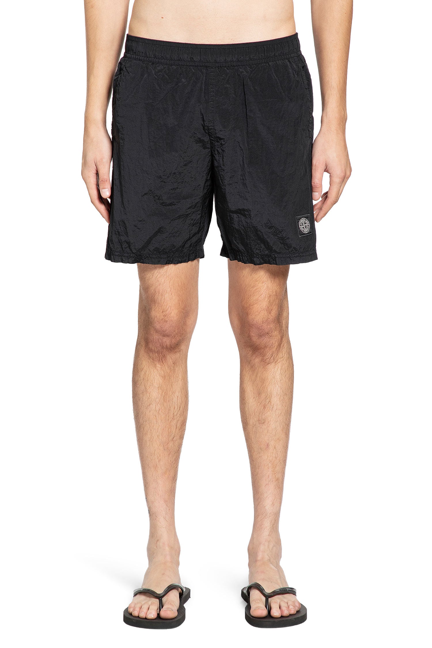 B100004 Nylon Metal Swim Shorts Stone island – Гарантія оригінальності – вид ззаду
