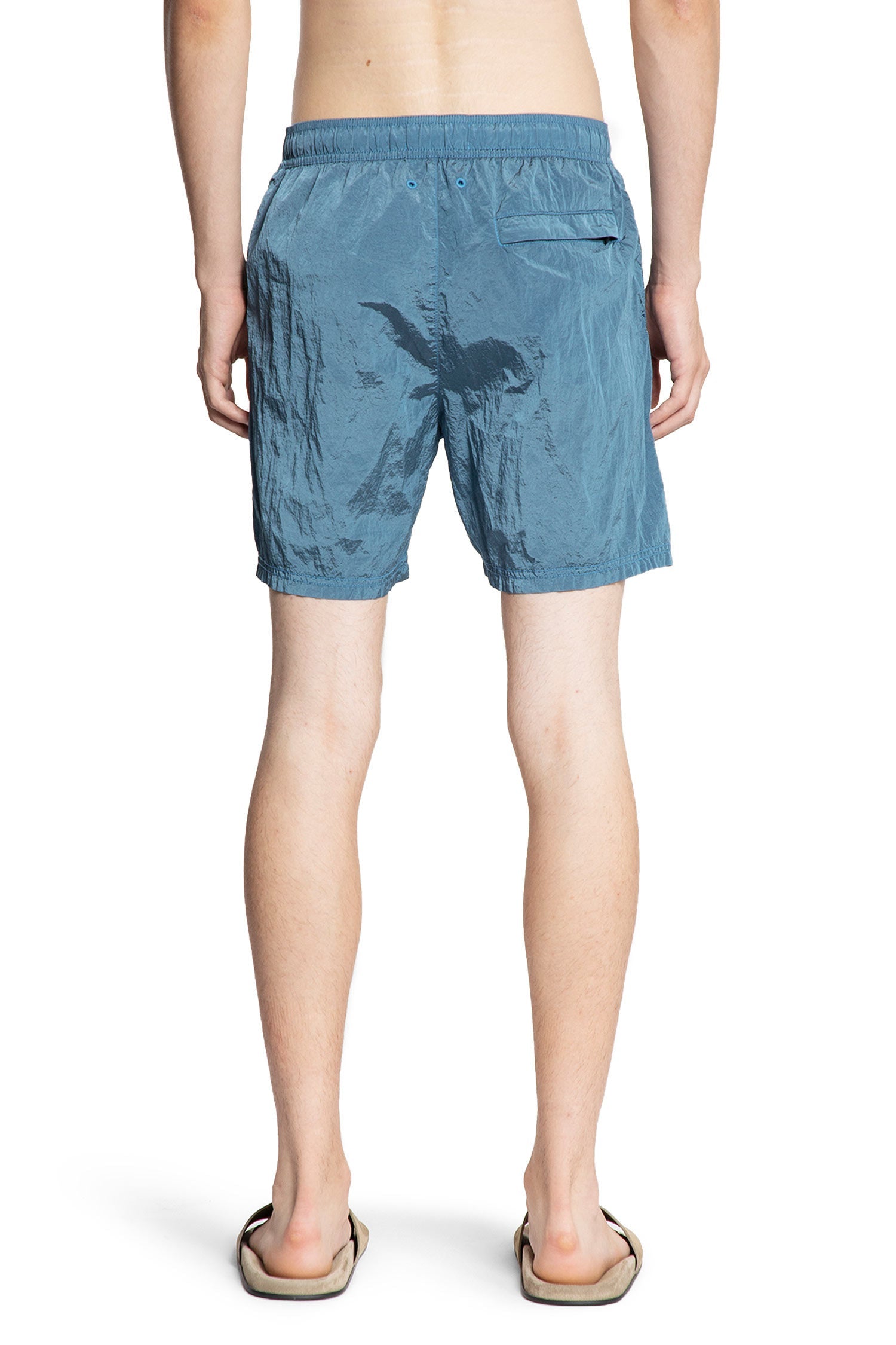 B100004 Nylon Metal Swim Shorts Stone island – Гарантія оригінальності – збільшений вид - STONE ISLAND