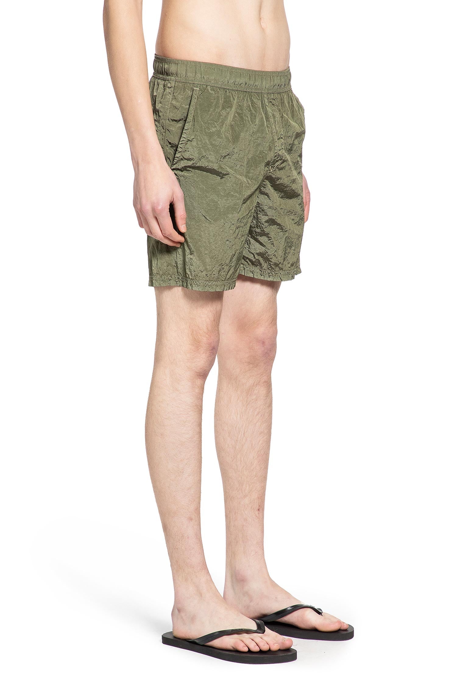 B100004 Nylon Metal Swim Shorts Stone island – Гарантія оригінальності – детальний вид