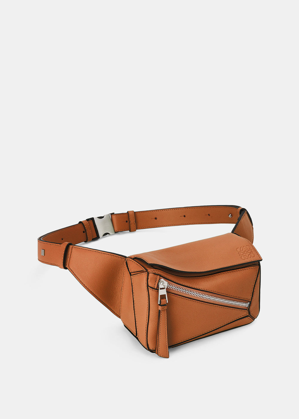Tan Mini Puzzle Bumbag Loewe – Гарантія оригінальності – вид ззаду