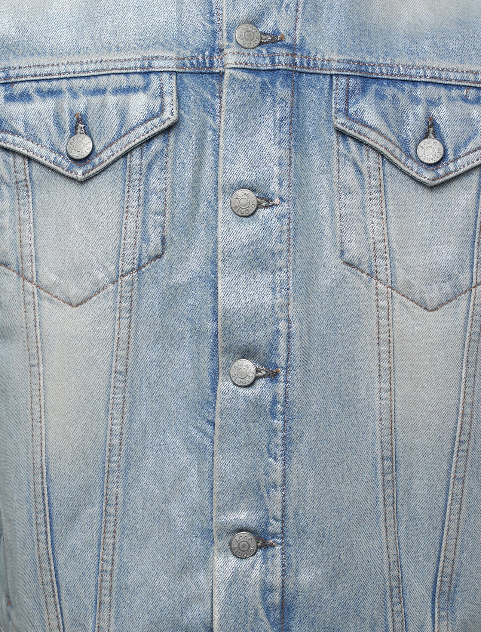 Denim Jacket Acne studios – Гарантія оригінальності – вид ззаду
