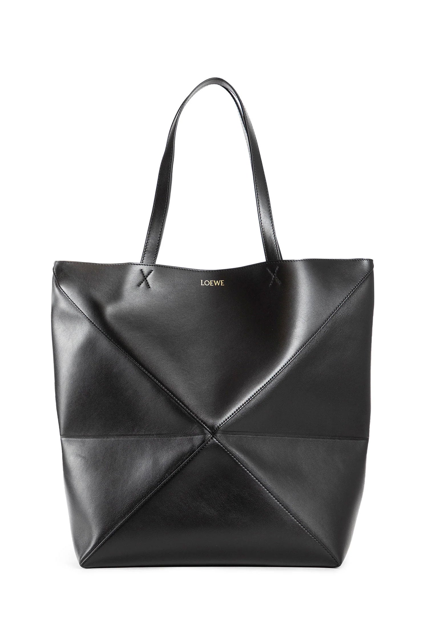 XL Puzzle Fold Tote Bag Loewe – Гарантія оригінальності – боковий вид