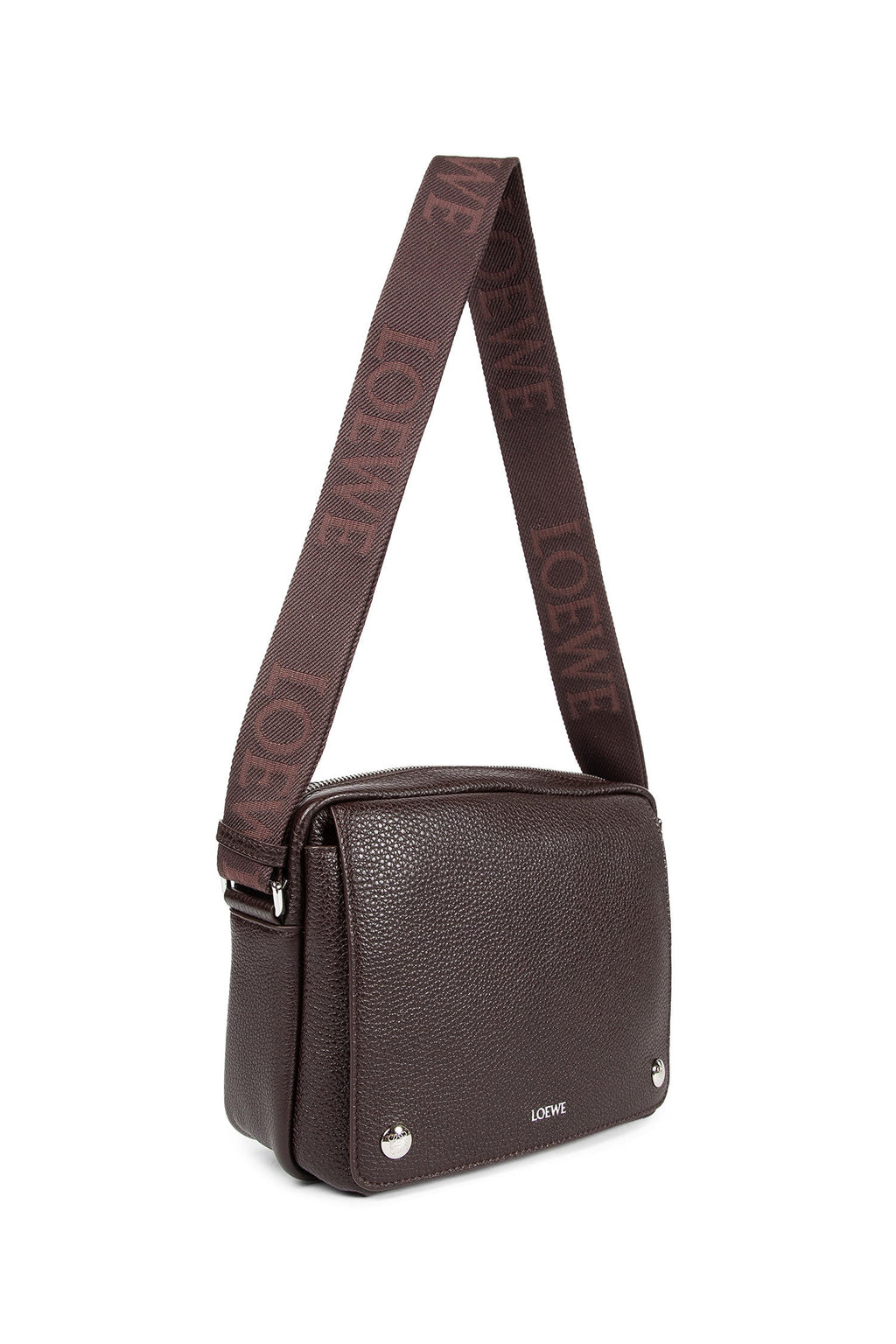 Medium Pebble Messenger Bag Loewe – Гарантія оригінальності – вид ззаду