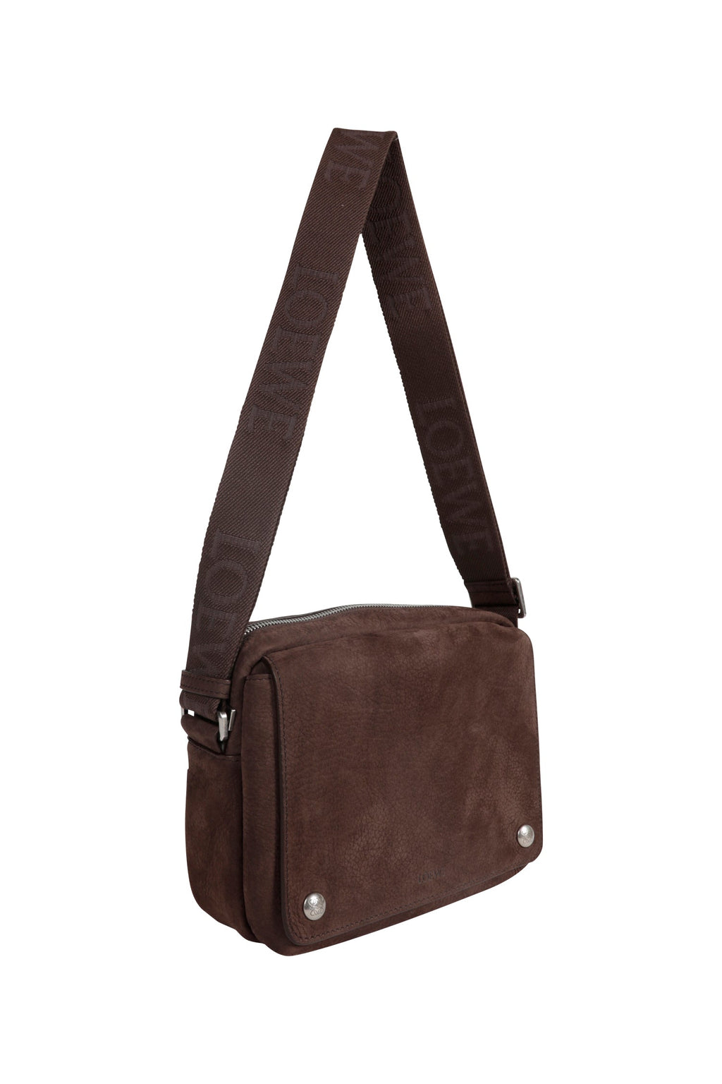 Medium Pebble Messenger Bag Loewe – Гарантія оригінальності – вид ззаду