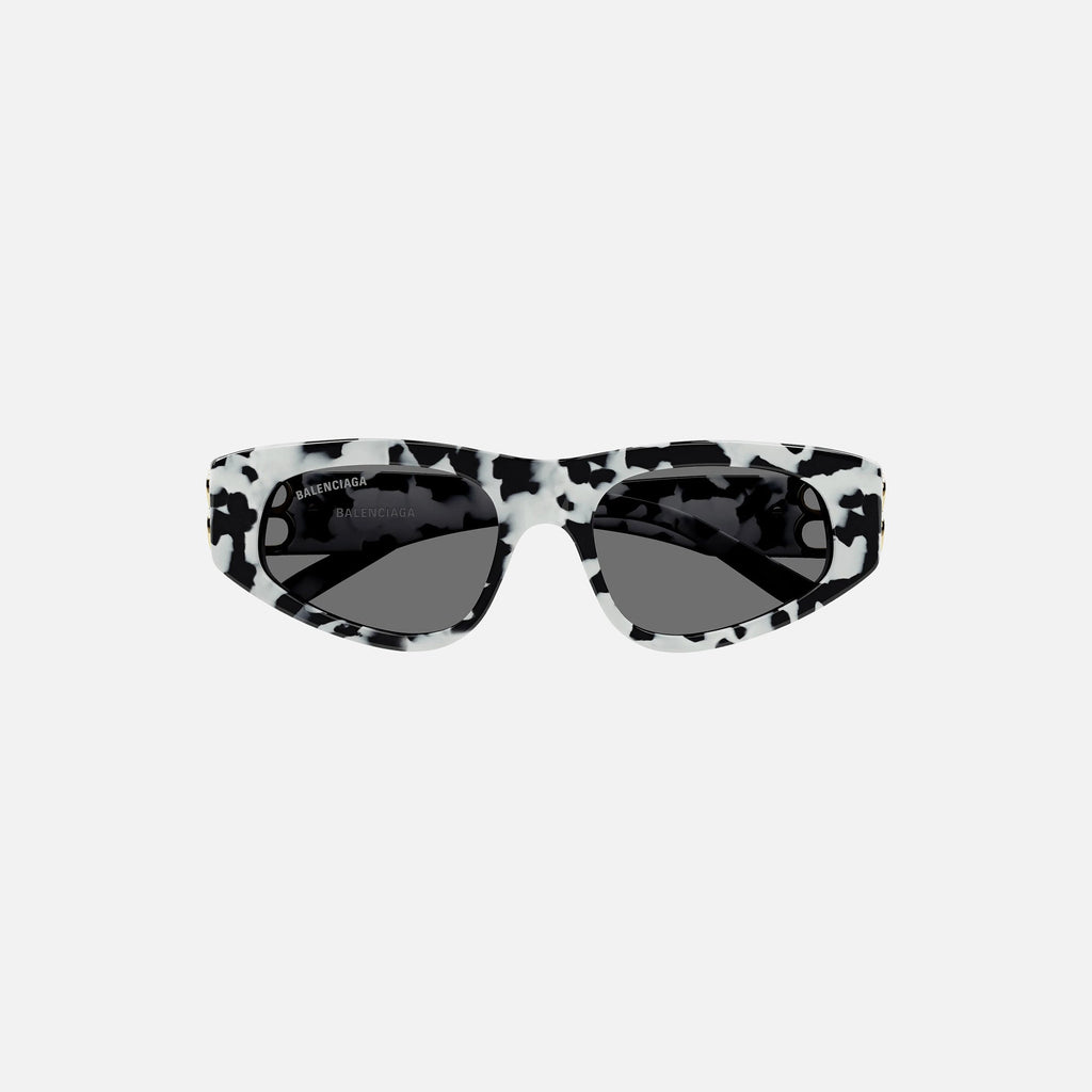 Bb Logo Gold Hinge Acetate Cat Eye Cow Print Balenciaga оригінал – Купити в Україні – боковий вид
