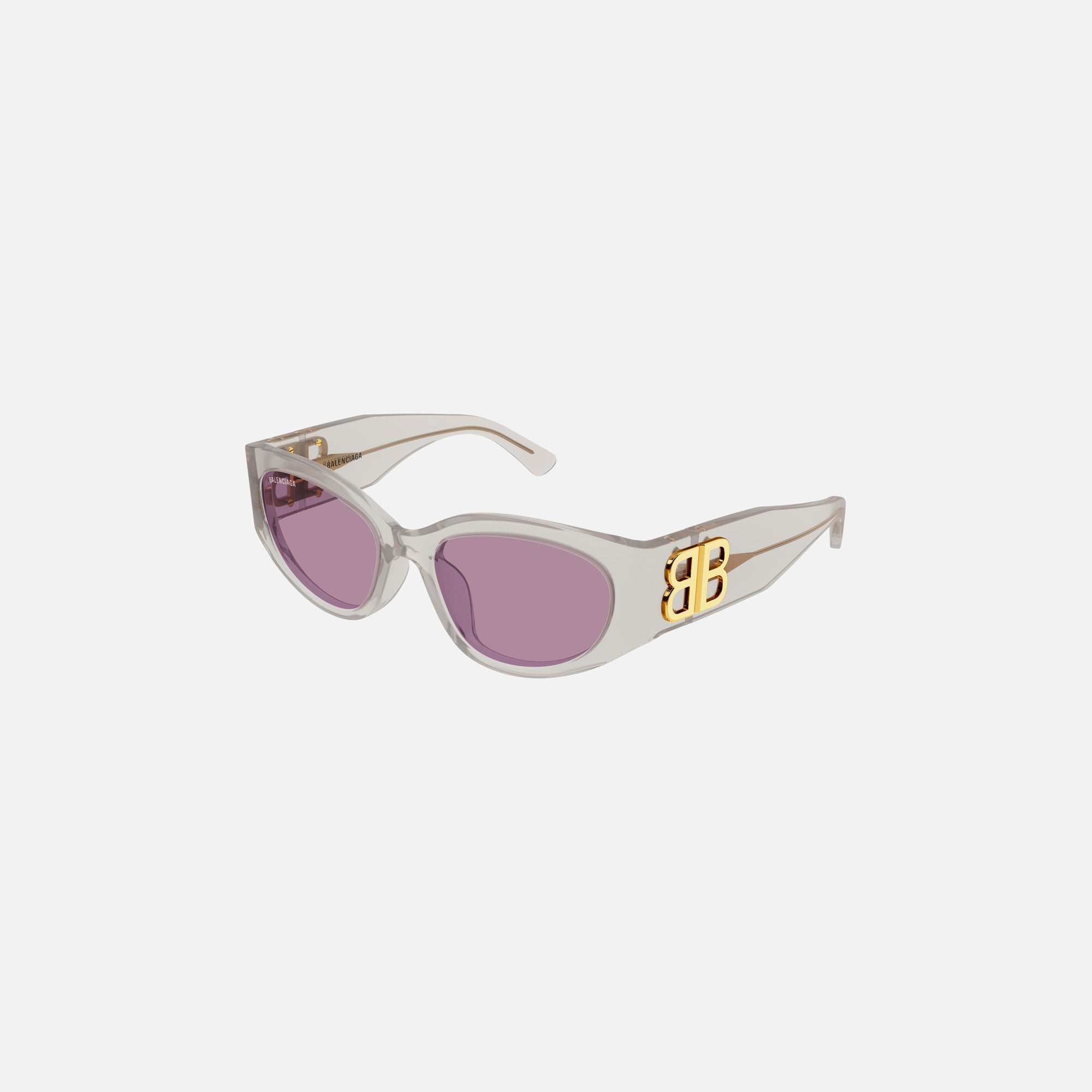 Оригінальна Cat Eye Frames Light Pink Balenciaga – боковий вид