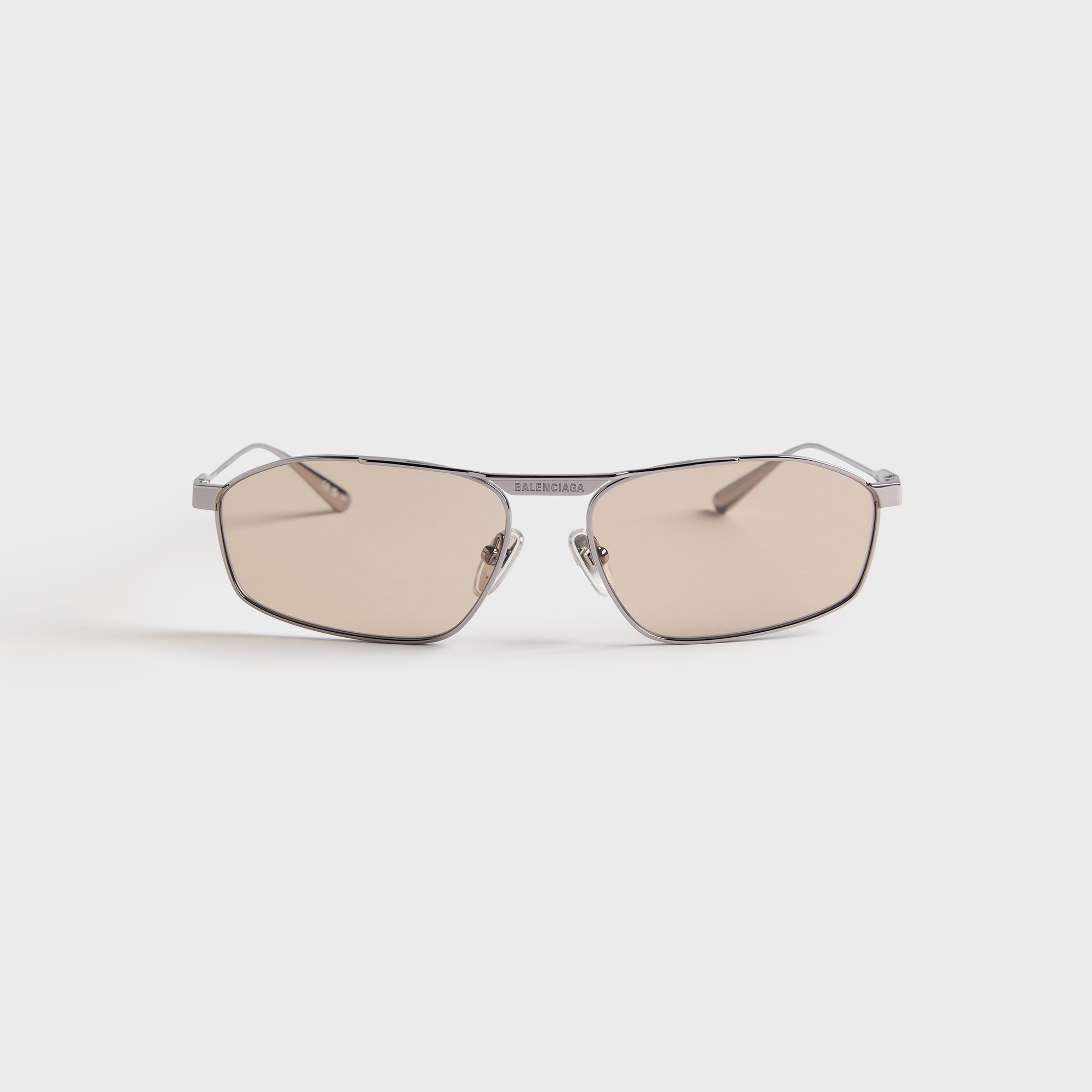 Bb0416s Rectangle Metal Sunglasses Ruthenium Balenciaga оригінал – Купити в Україні – боковий вид