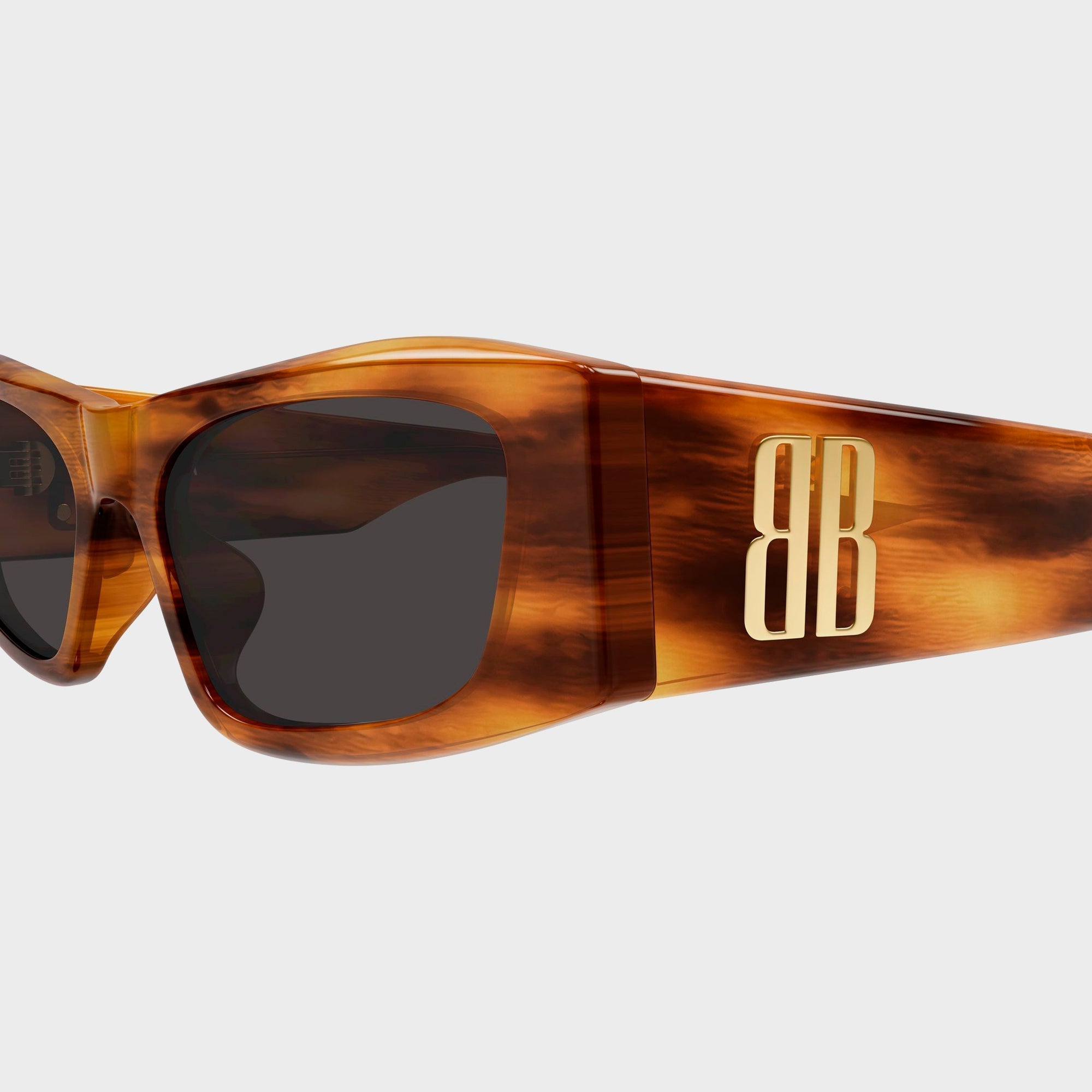 Bb0478s Recycled Acetate Sunglasses Brown Balenciaga оригінал – Купити в Україні – детальний вид