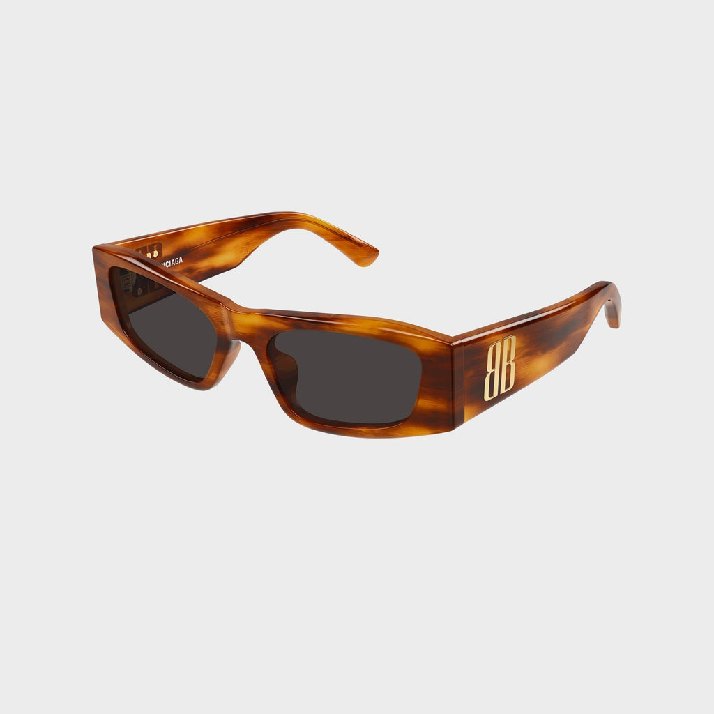 Bb0478s Recycled Acetate Sunglasses Brown Balenciaga оригінал – Купити в Україні – боковий вид