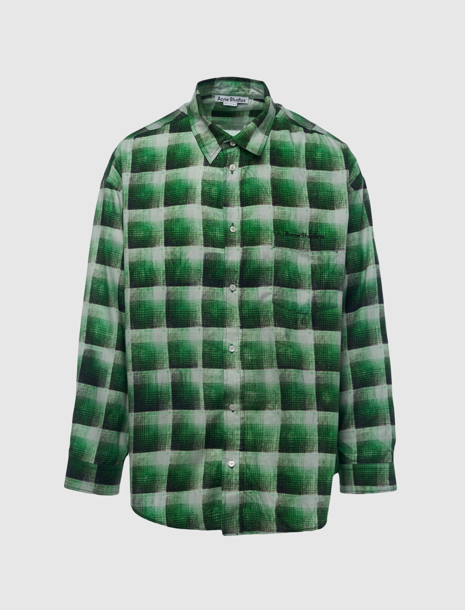 Flannel Shirt Acne studios оригінал – Купити в Україні – боковий вид