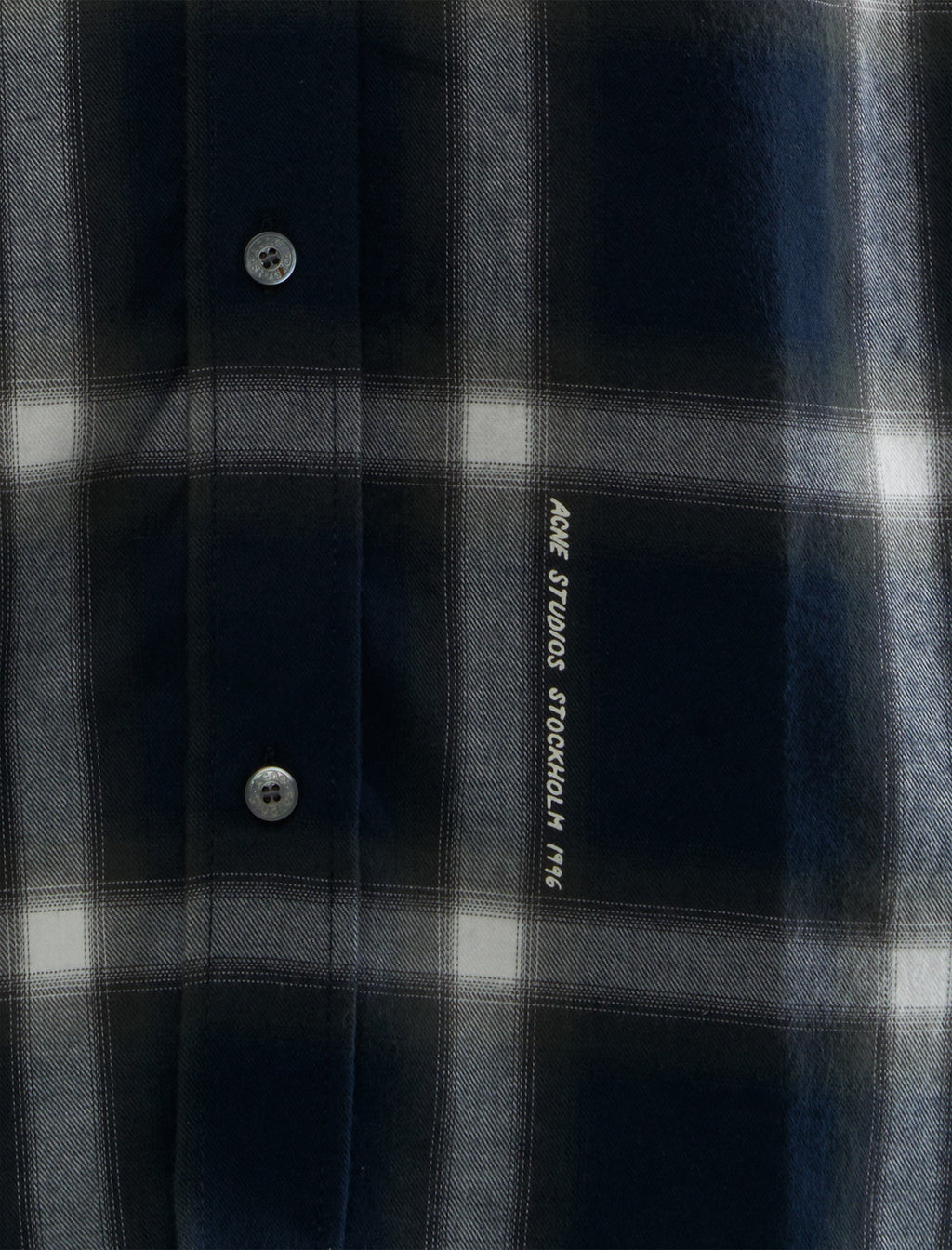 Button-Up Shirt Acne studios оригінал – Купити в Україні – вид ззаду