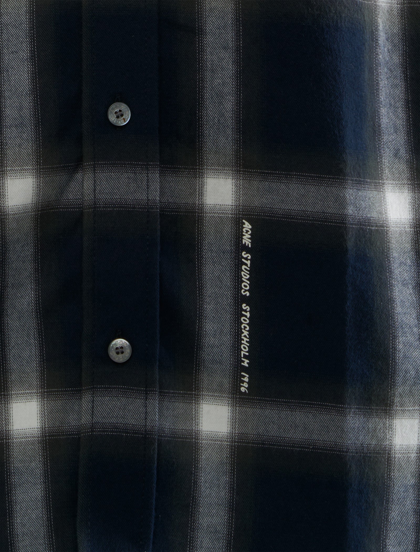 Button-Up Shirt Acne studios оригінал – Купити в Україні – вид ззаду