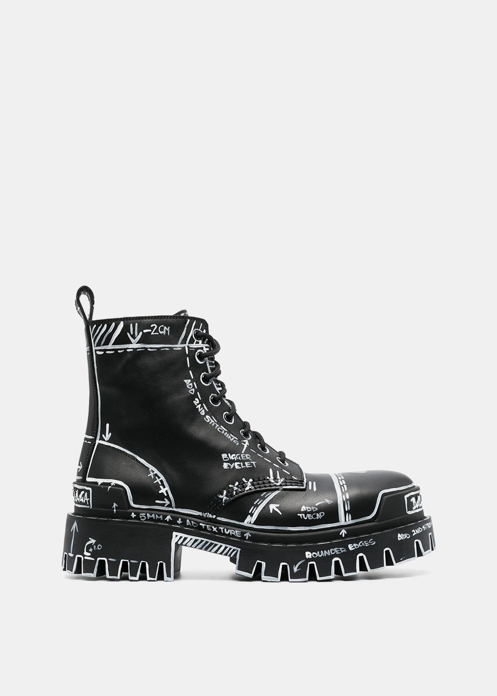 Оригінальна Black Strike L20 Ankle Boots Balenciaga – боковий вид