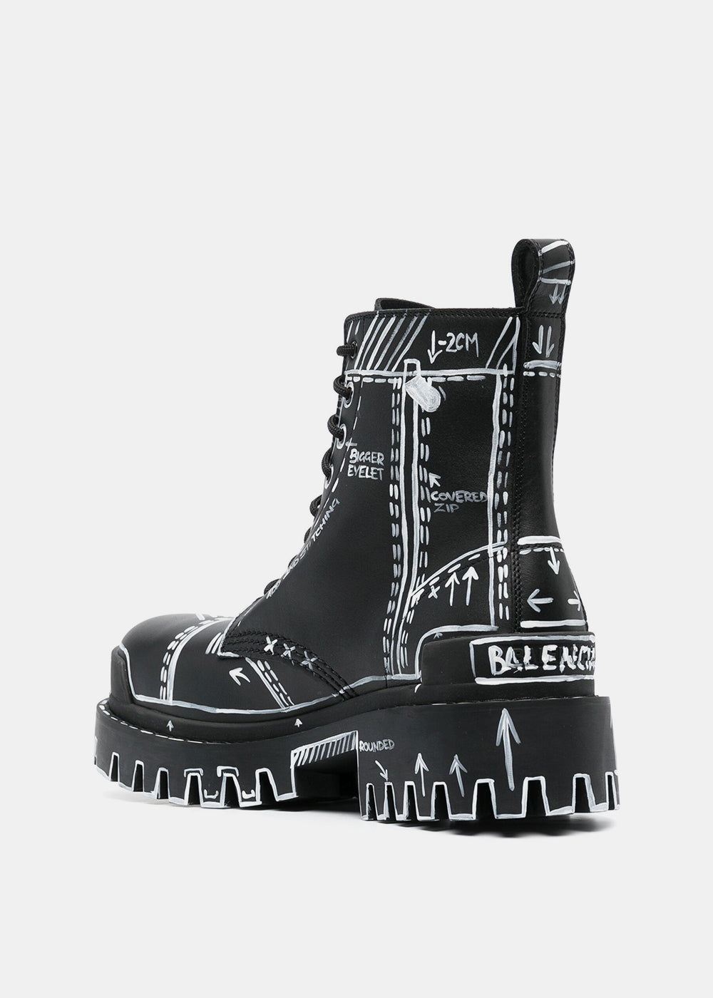Оригінальна Black Strike L20 Ankle Boots Balenciaga – детальний вид