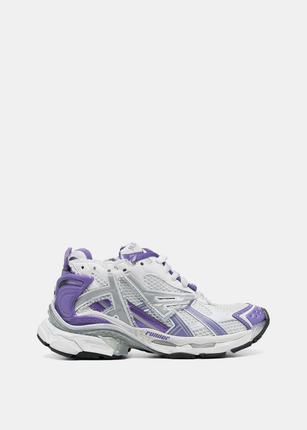 Оригінальна Purple Runner Low-Top Sneakers Balenciaga – боковий вид