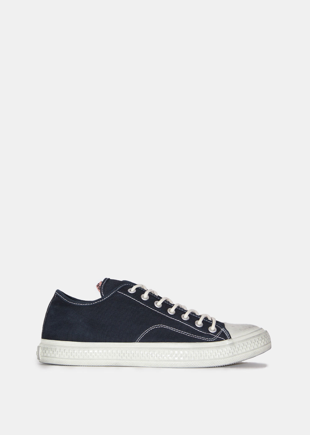 Black Low Top Sneakers Acne studios – Гарантія оригінальності – боковий вид