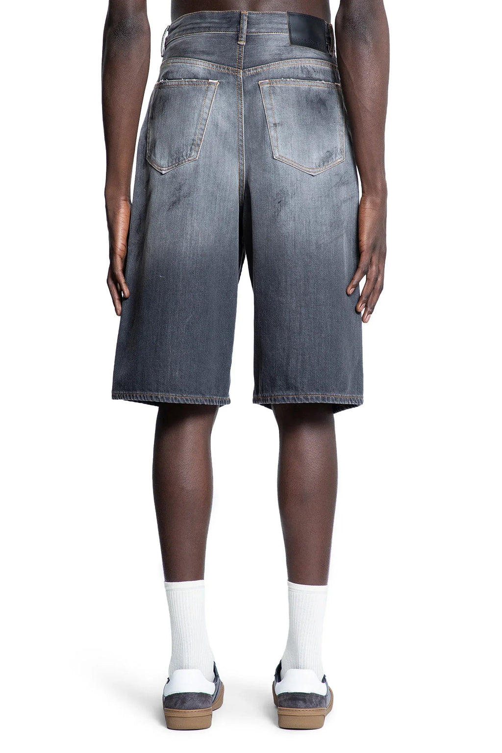 Оригінальна Loose Fit Denim Shorts Acne studios – збільшений вид