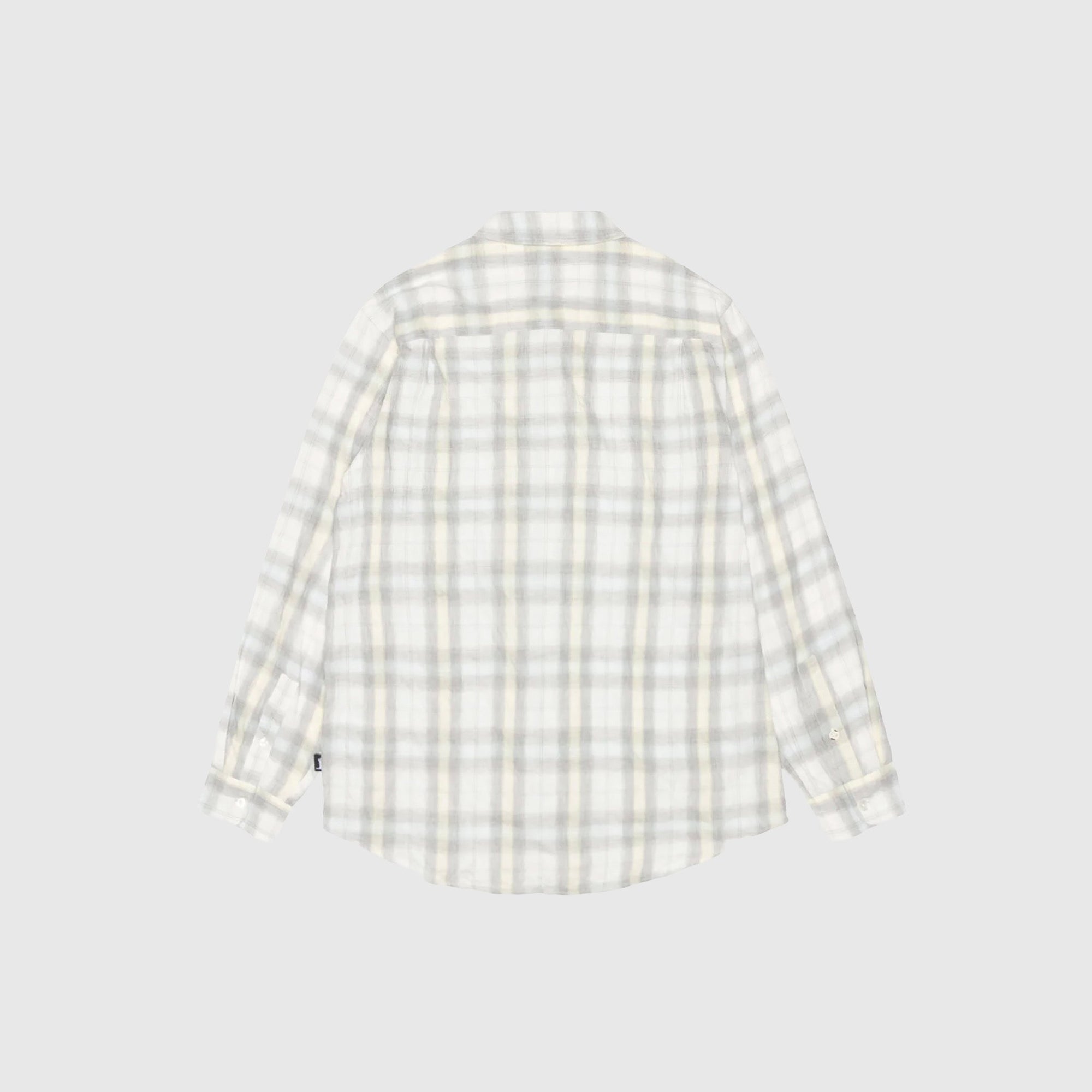 Beach Plaid Shirt Stussy – Гарантія оригінальності – вид ззаду