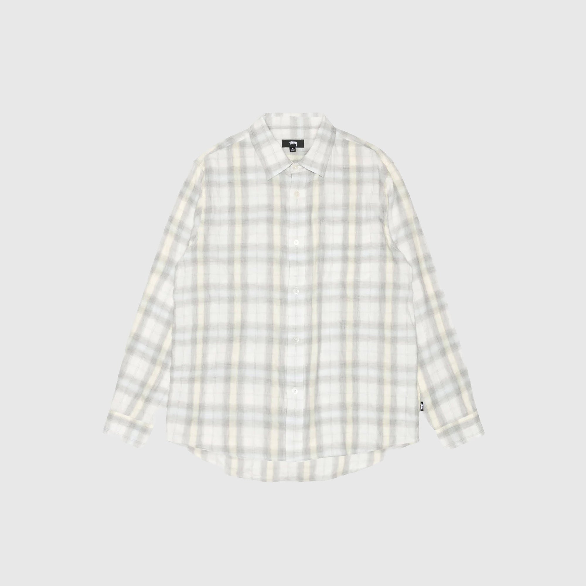 Beach Plaid Shirt Stussy – Гарантія оригінальності – боковий вид