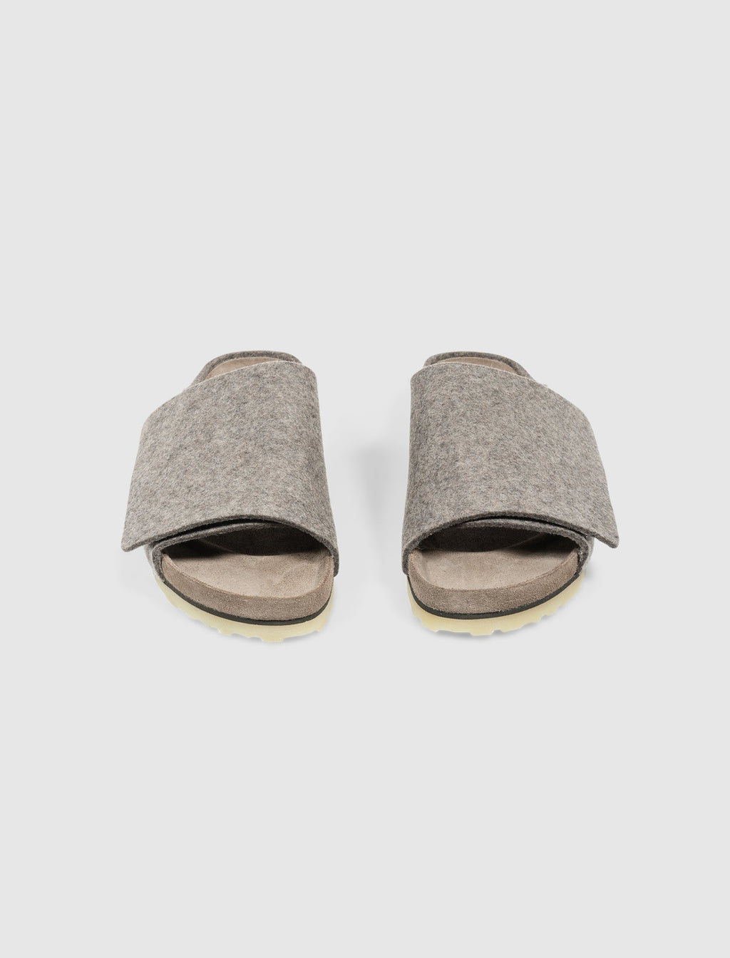 X Birkenstock The Los Feliz Wool Felt Ash Melange Fear of god оригінал – Купити в Україні – вид 6
