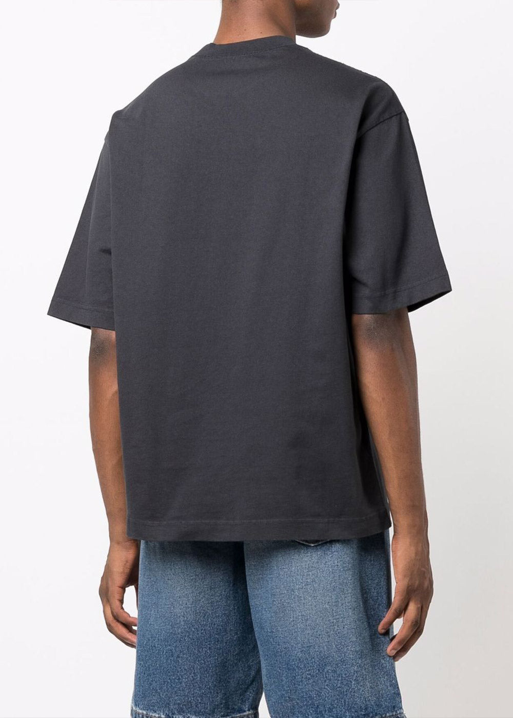 Оригінальна Black Logo T-Shirt Acne studios – детальний вид