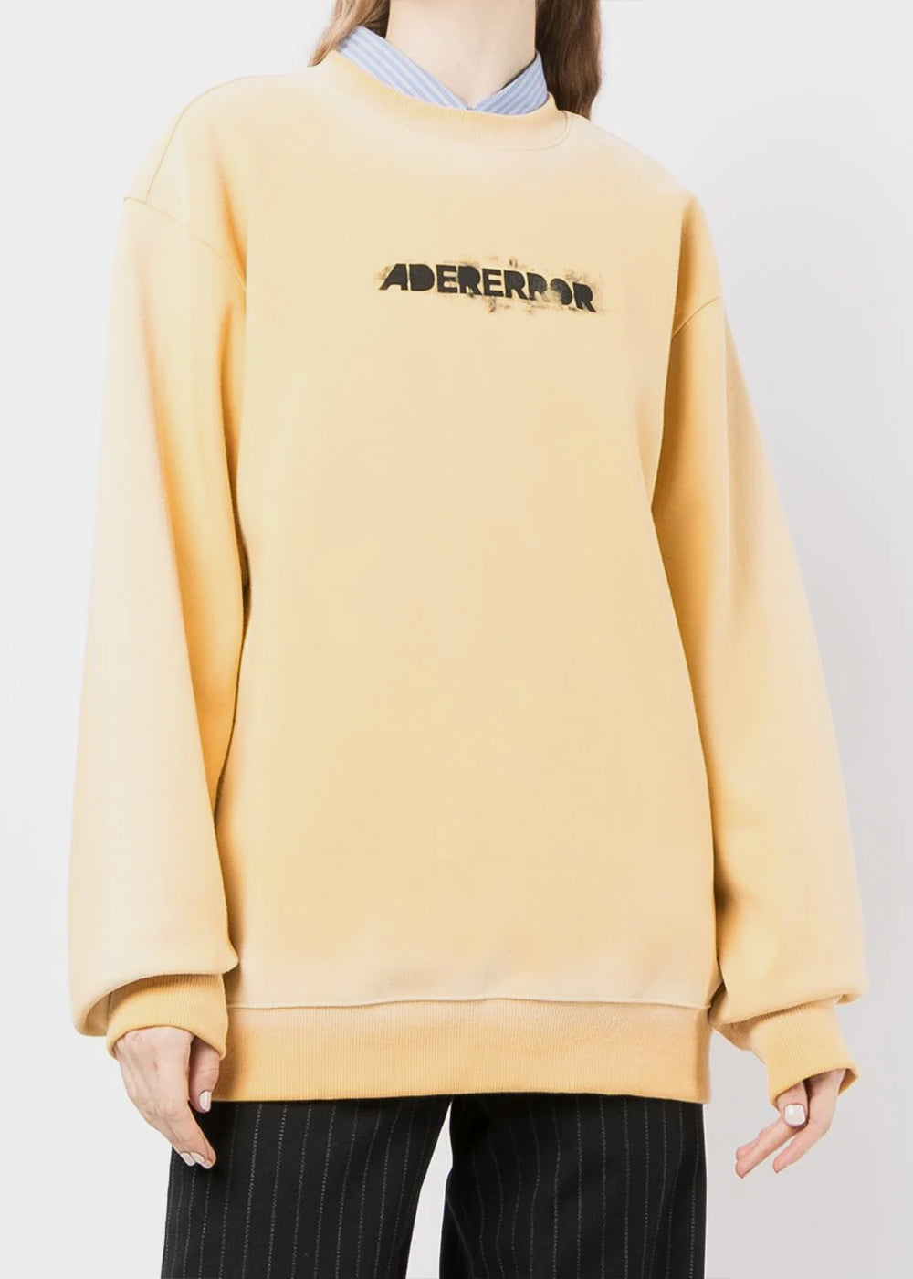 Yellow Spray Sweatshirt Ader error оригінал – Купити в Україні – вид ззаду