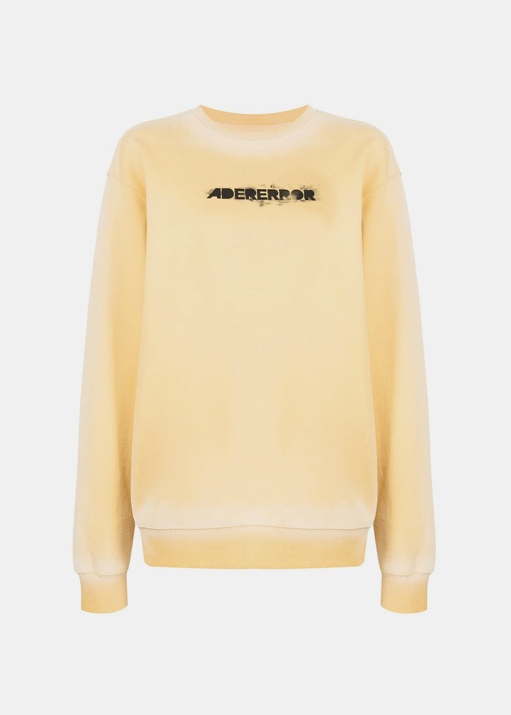 Yellow Spray Sweatshirt Ader error оригінал – Купити в Україні – боковий вид