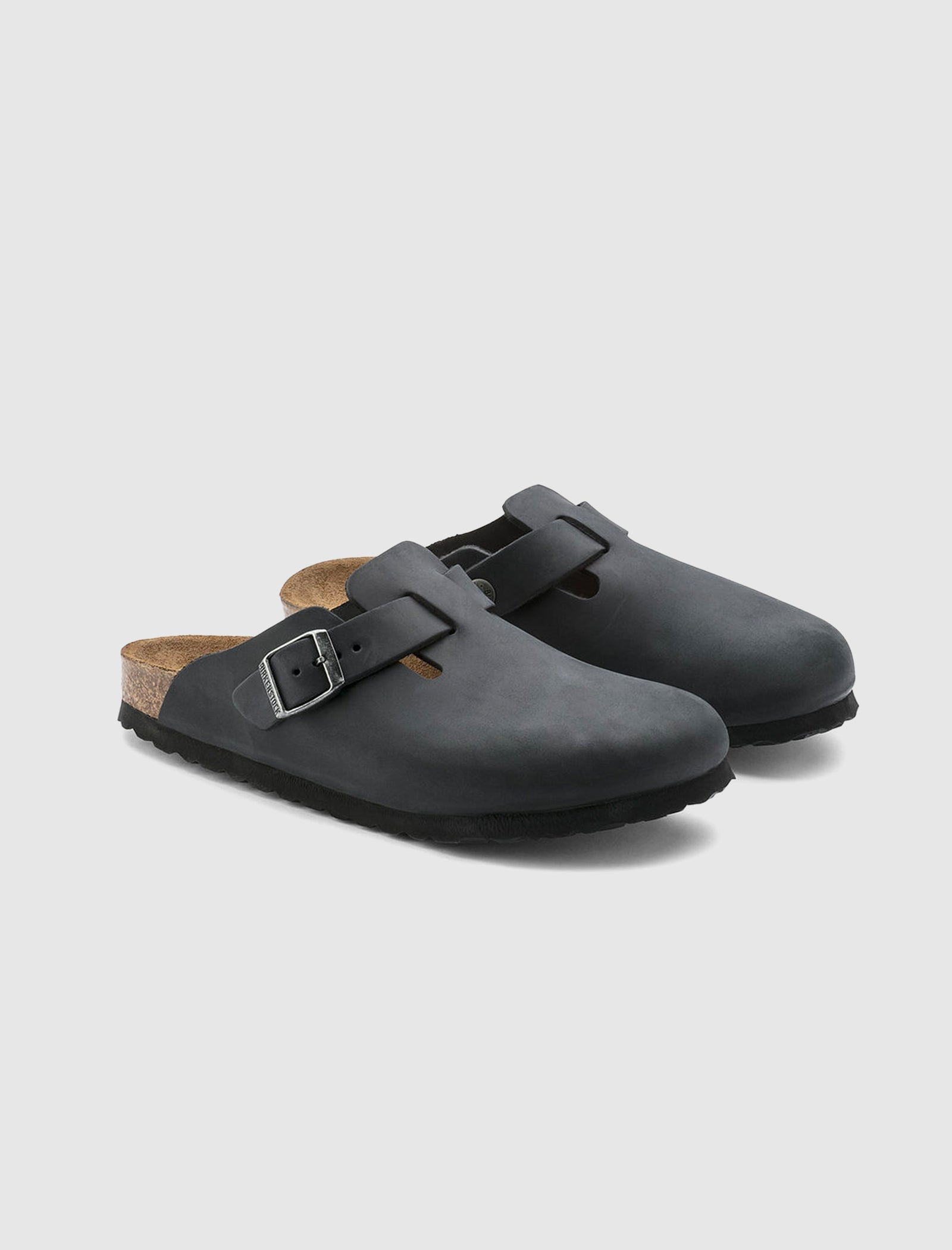 Оригінальна Boston Oiled Leather Black Birkenstock – детальний вид - BIRKENSTOCK