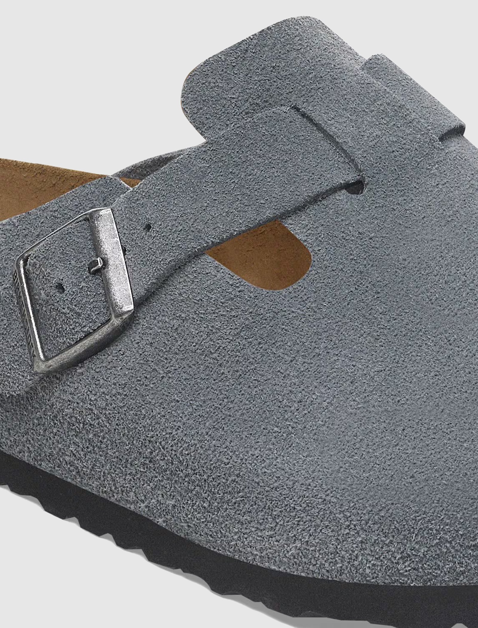 Boston Basalt Grey Birkenstock оригінал – Купити в Україні – вид ззаду - BIRKENSTOCK