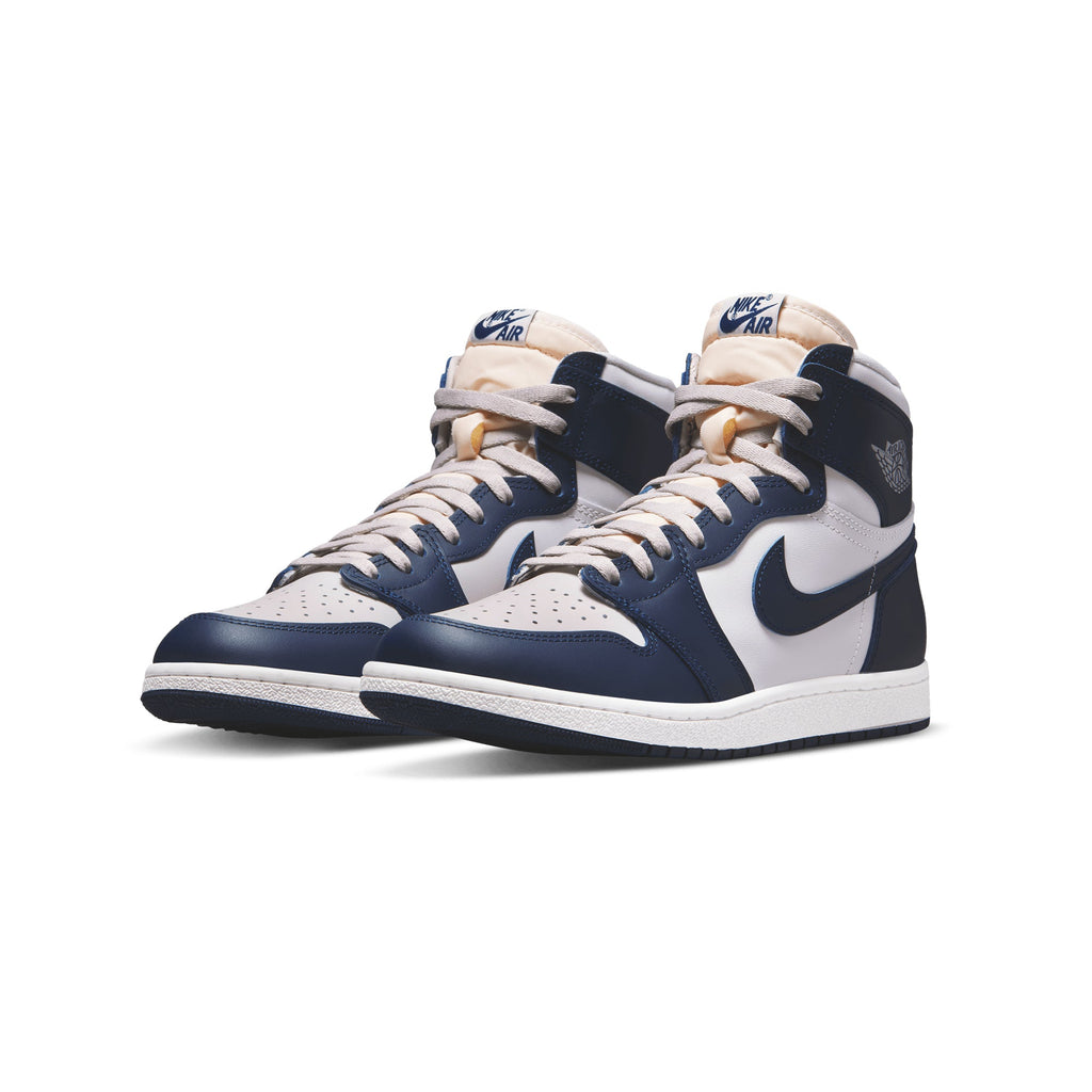 Оригінальна Mens 1 High 85 College Navy Shoes Air jordan – вид ззаду