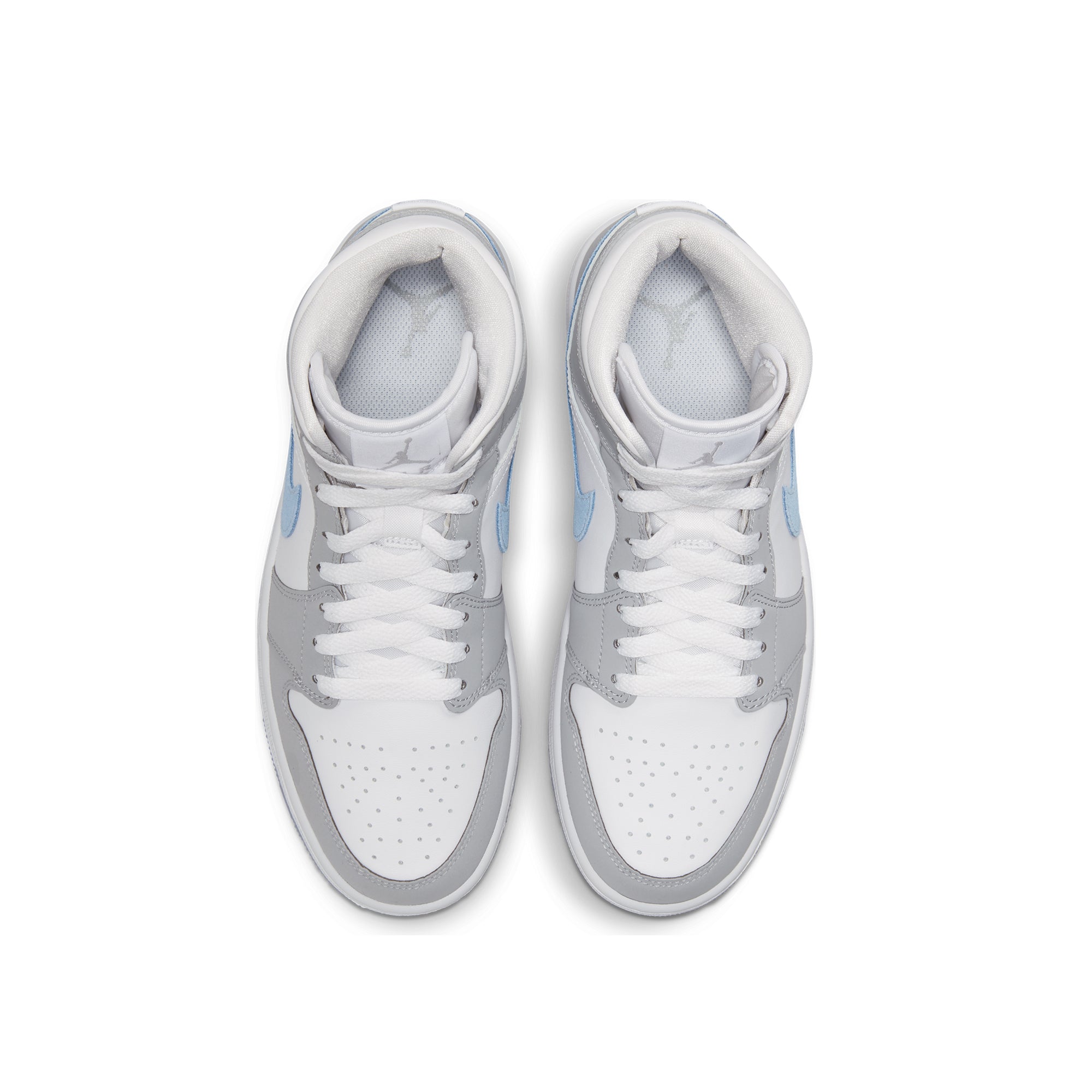 Womens 1 MID Shoes White Air jordan – Гарантія оригінальності – збільшений вид