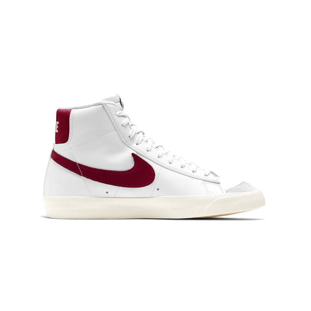 Оригінальна Mens Blazer MID 77 Vintage Shoe White Nike – вид ззаду