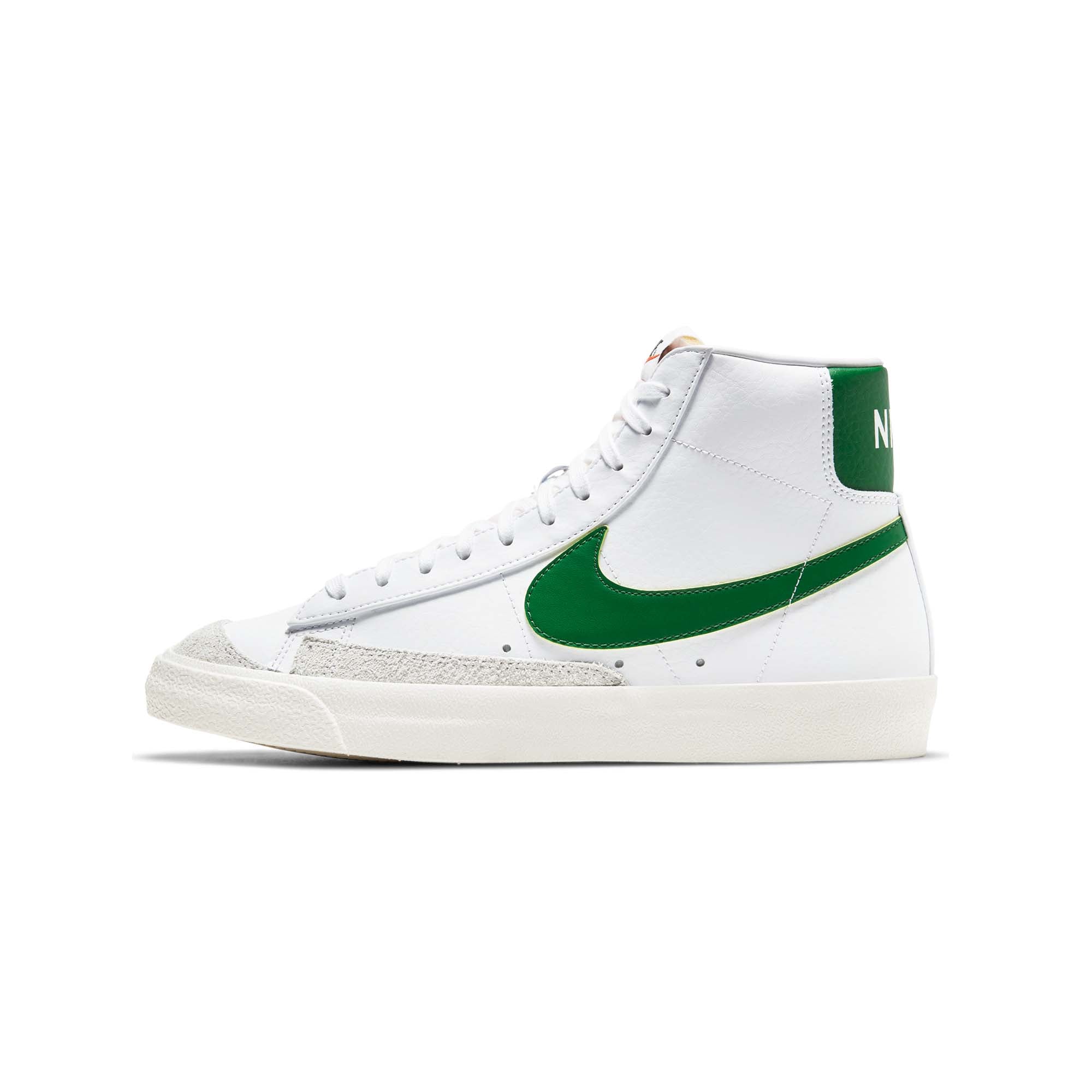Оригінальна Mens Blazer MID 77 Vintage Pine Green Shoes Nike – боковий вид