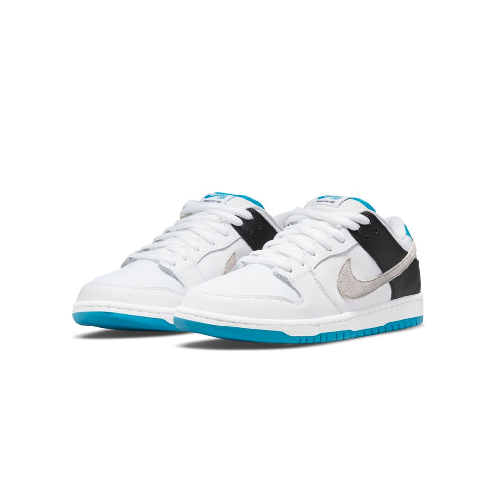 Mens Dunk Low Pro Laser Blue Shoes Nike – Гарантія оригінальності – вид ззаду