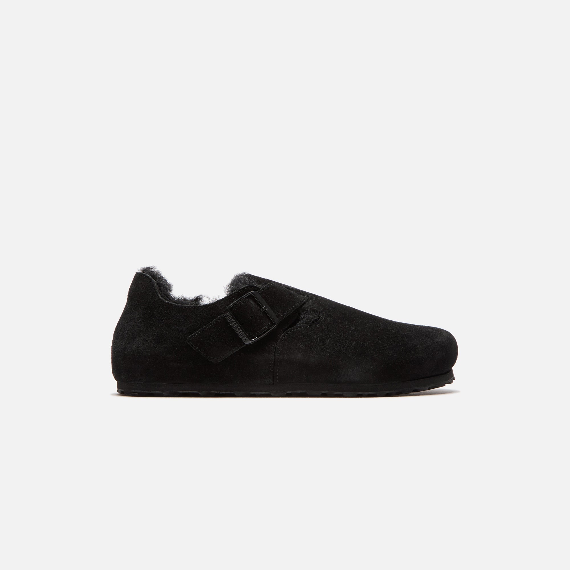 Оригінальна London Shearling Black Birkenstock – боковий вид - BIRKENSTOCK