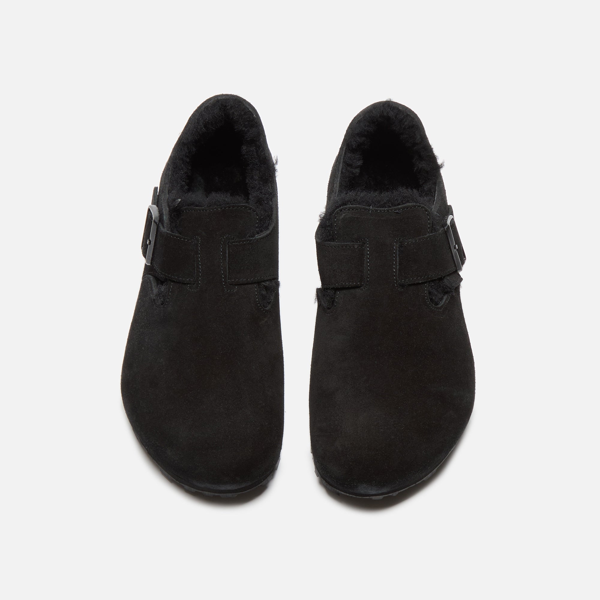 Оригінальна London Shearling Black Birkenstock – збільшений вид - BIRKENSTOCK