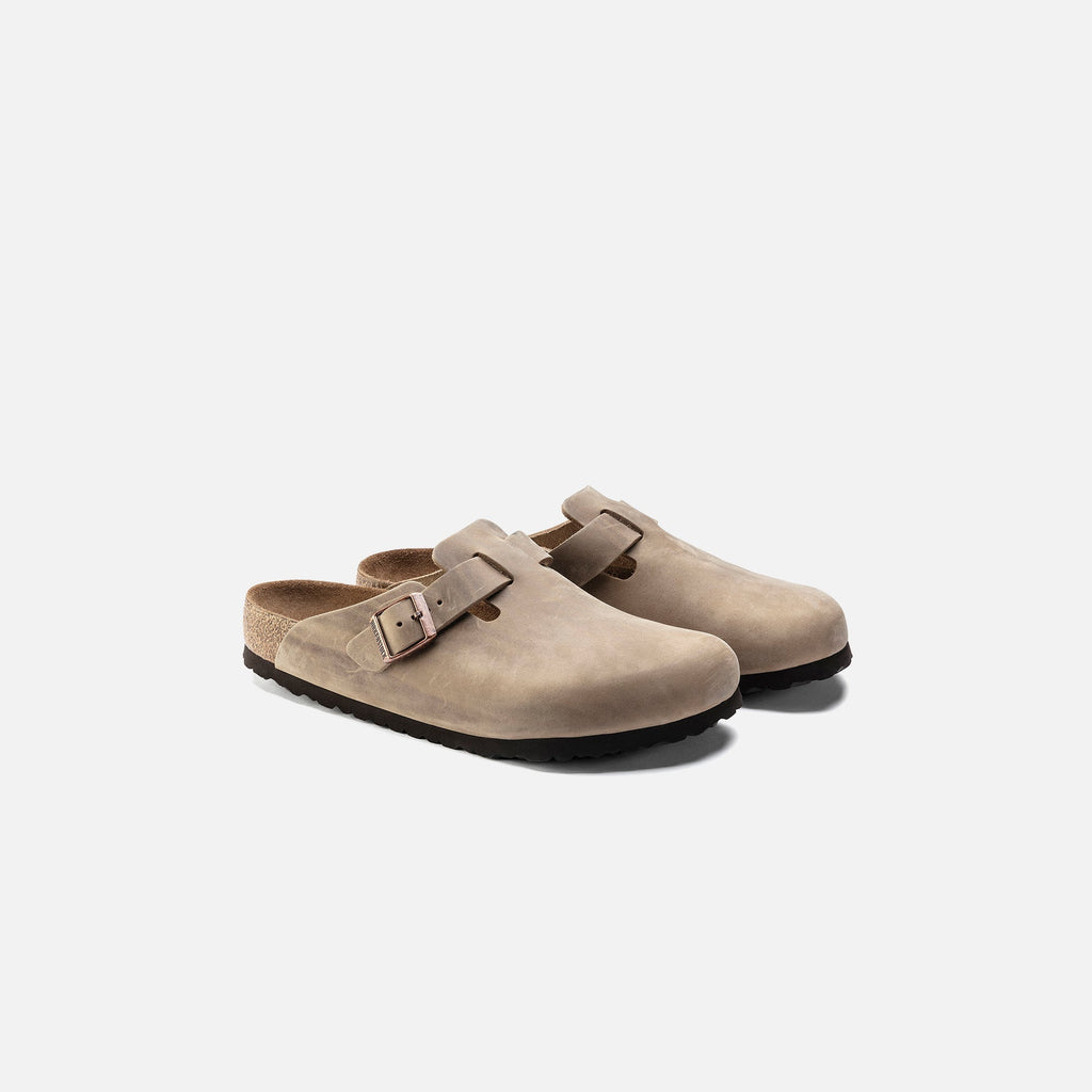 Boston Sfb Oiled Leather Brown Birkenstock – Гарантія оригінальності – вид ззаду