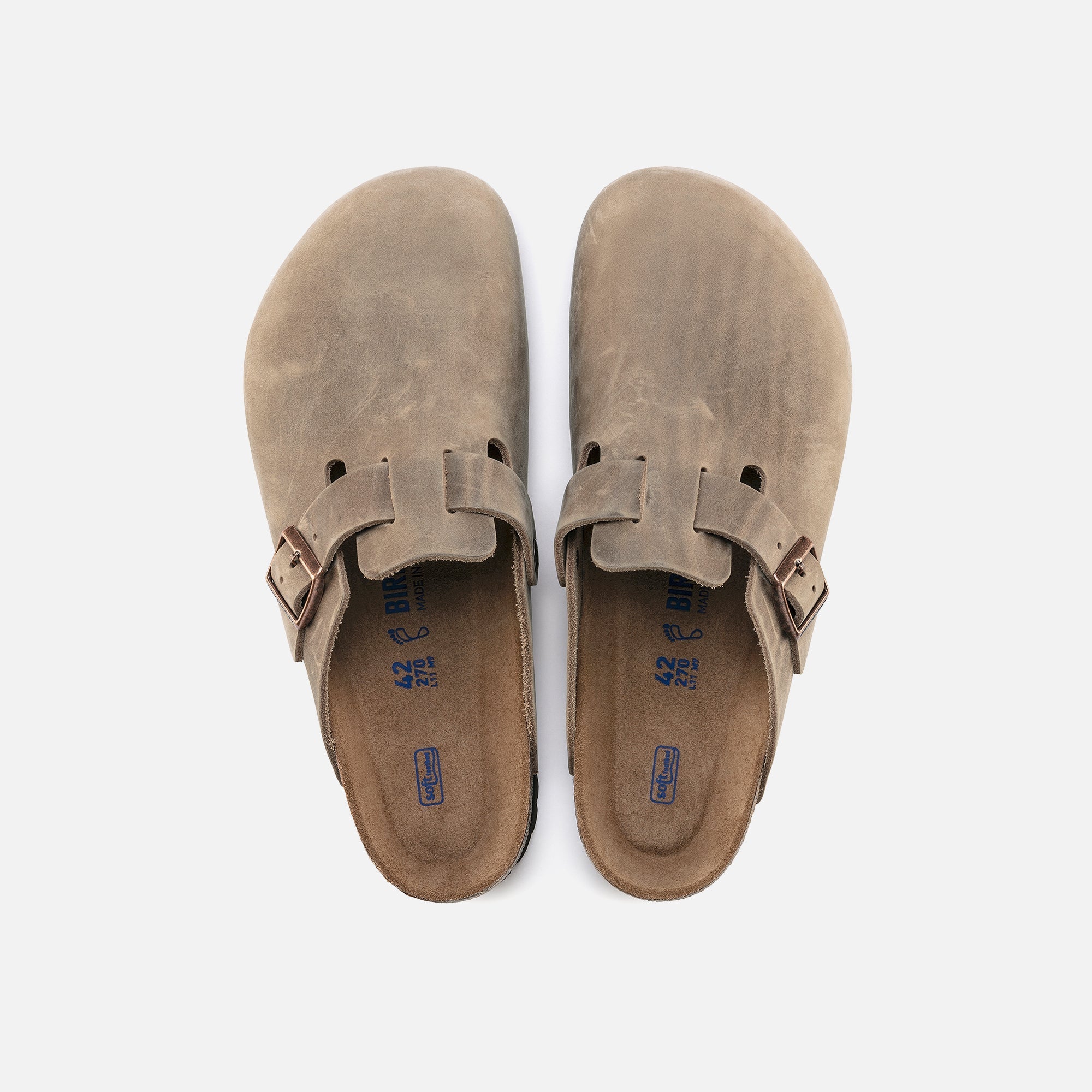 Boston Sfb Oiled Leather Brown Birkenstock – Гарантія оригінальності – збільшений вид - BIRKENSTOCK