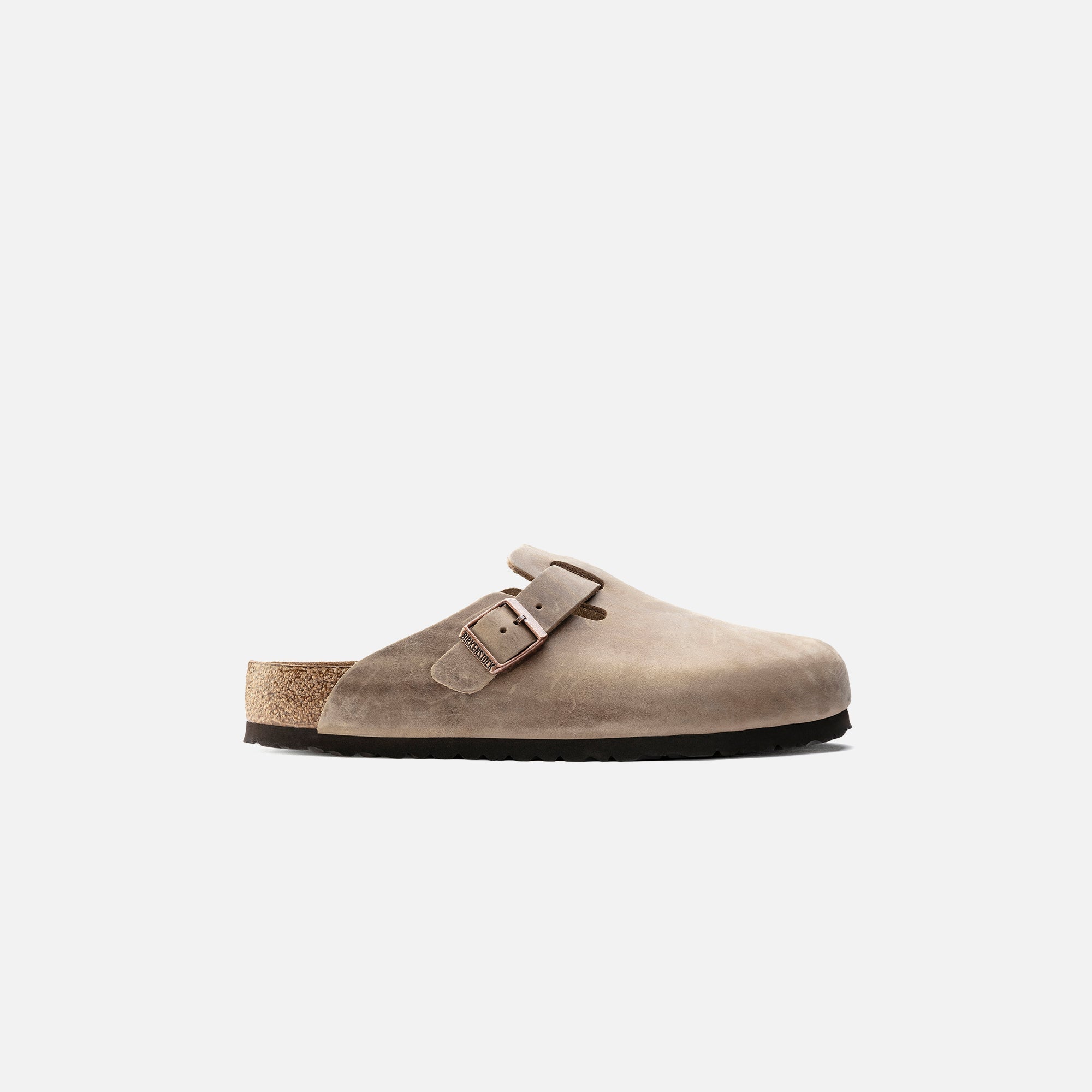 Boston Sfb Oiled Leather Brown Birkenstock – Гарантія оригінальності – боковий вид - BIRKENSTOCK