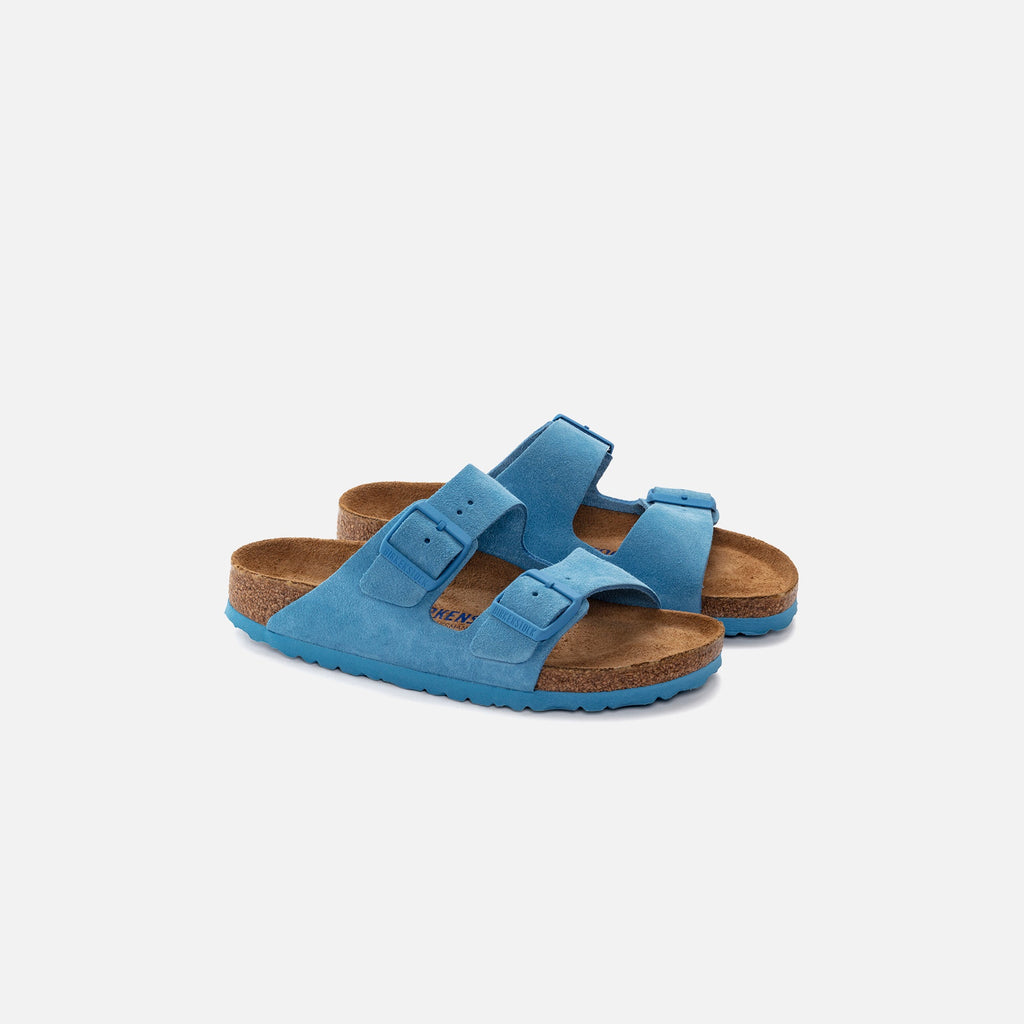 Wmns Arizona Sfb Suede Sky Blue Birkenstock – Гарантія оригінальності – вид ззаду