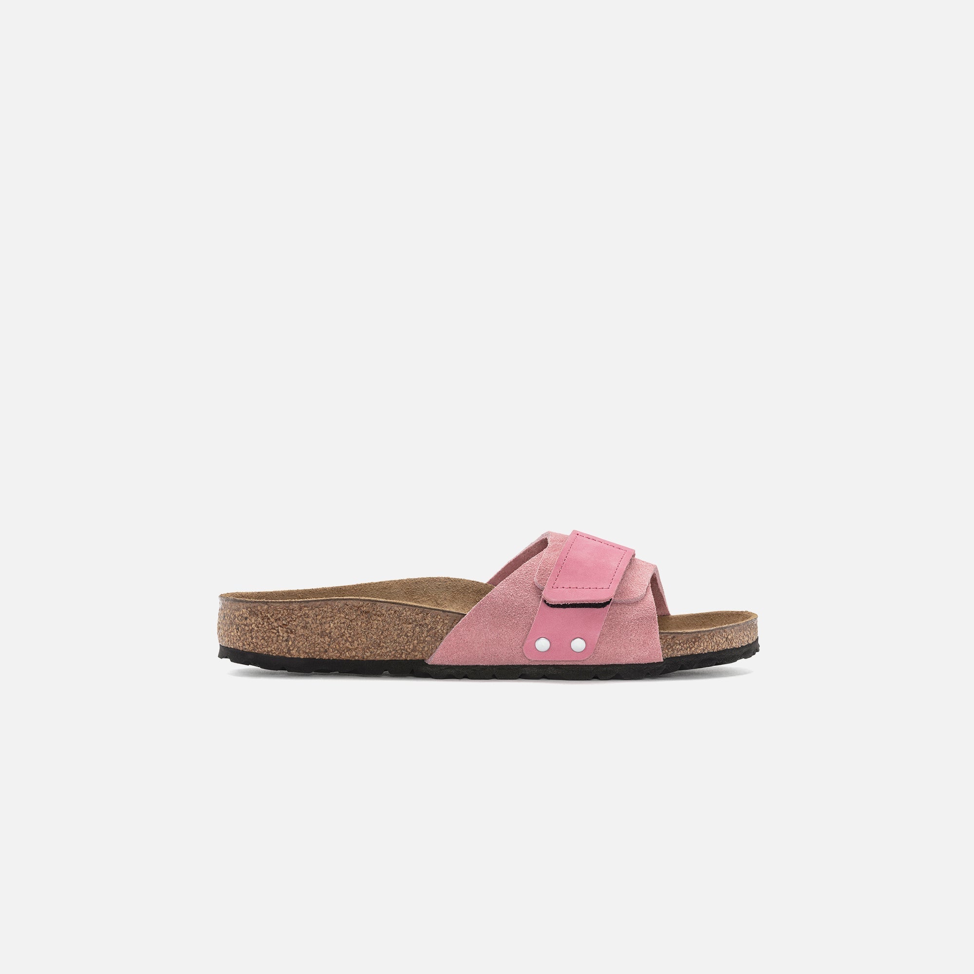 Oita Candy Pink Birkenstock – Гарантія оригінальності – боковий вид