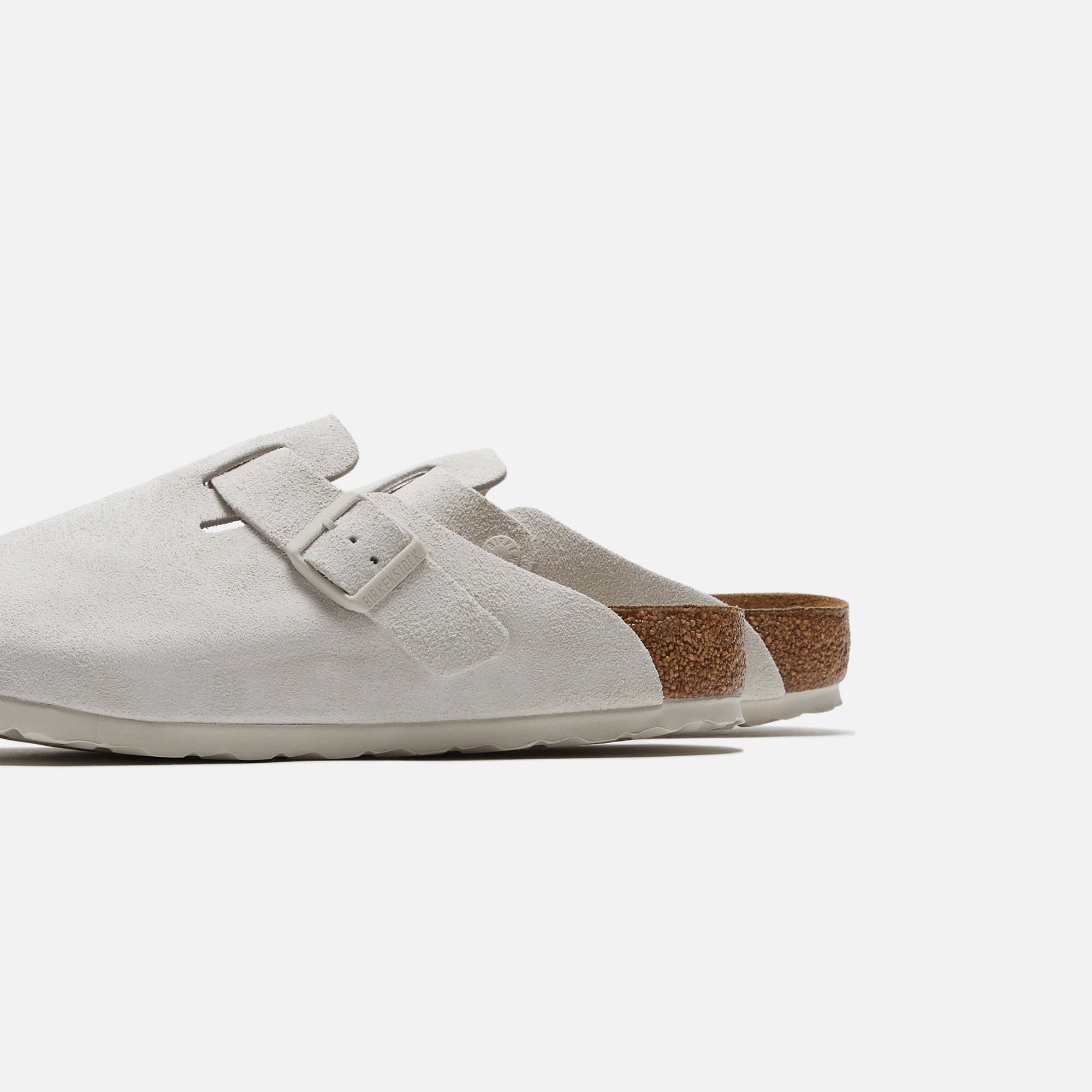 Boston Antique Suede White Birkenstock оригінал – Купити в Україні – збільшений вид - BIRKENSTOCK