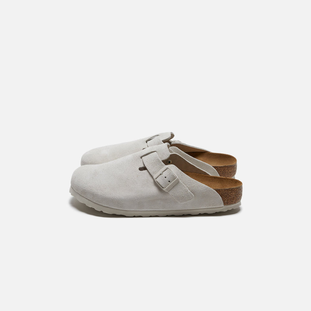 Boston Antique Suede White Birkenstock оригінал – Купити в Україні – детальний вид