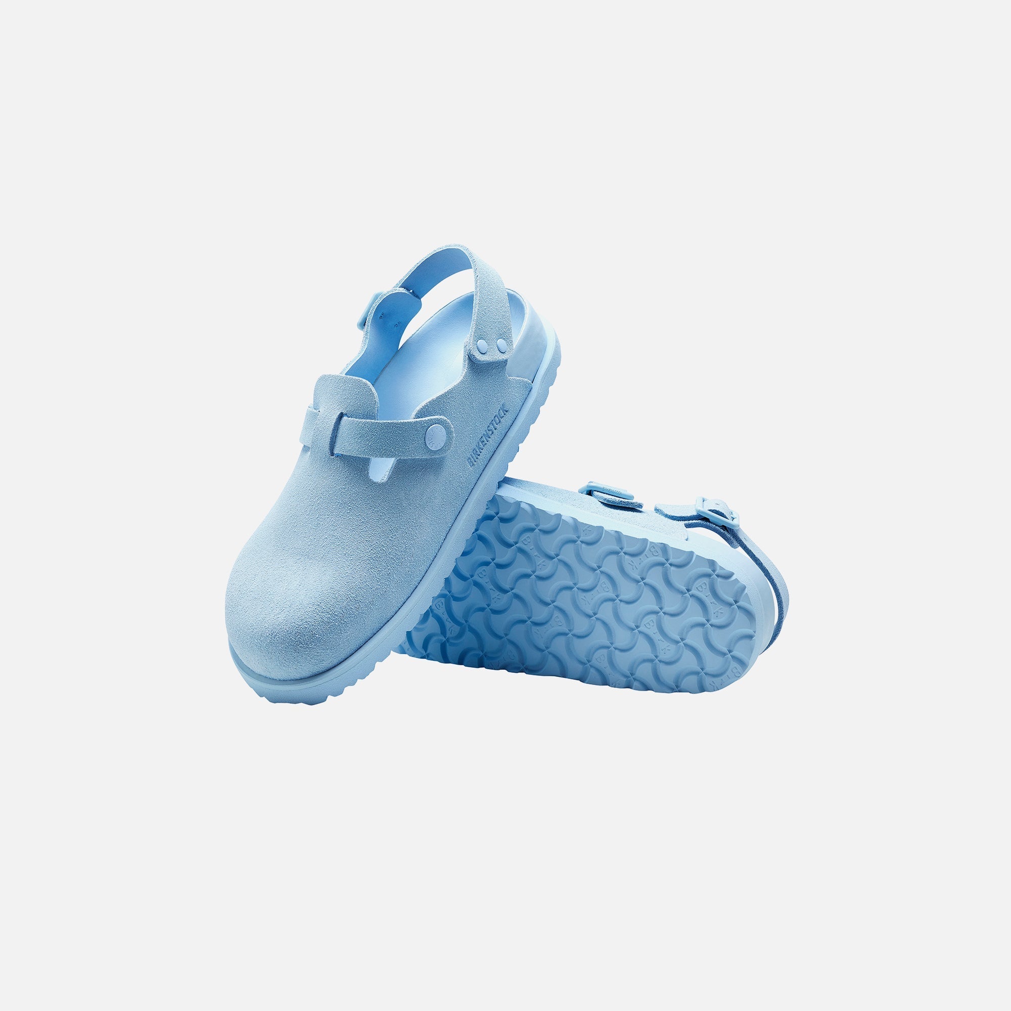 Wmns Tokio Suede Leather Powder Blue Birkenstock – Гарантія оригінальності – детальний вид - BIRKENSTOCK