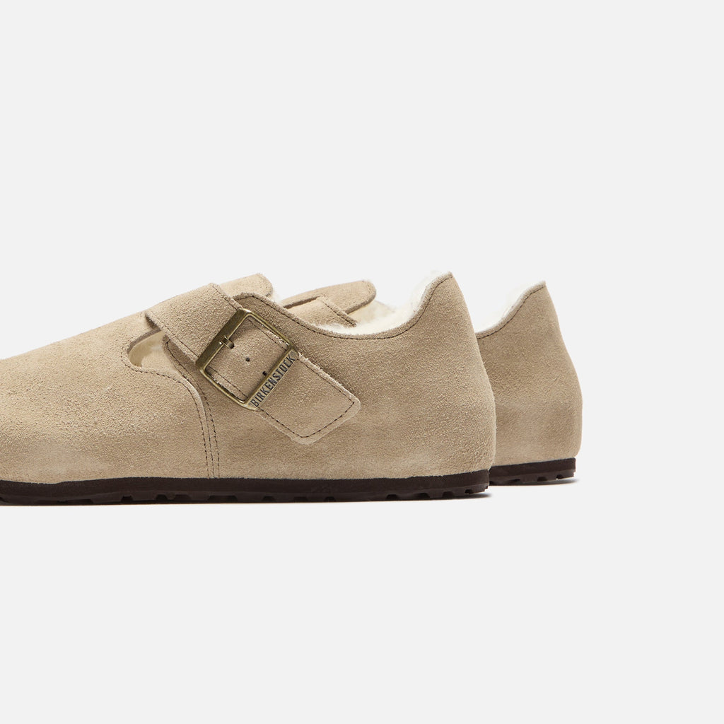 Оригінальна London Shearling Taupe Birkenstock – детальний вид