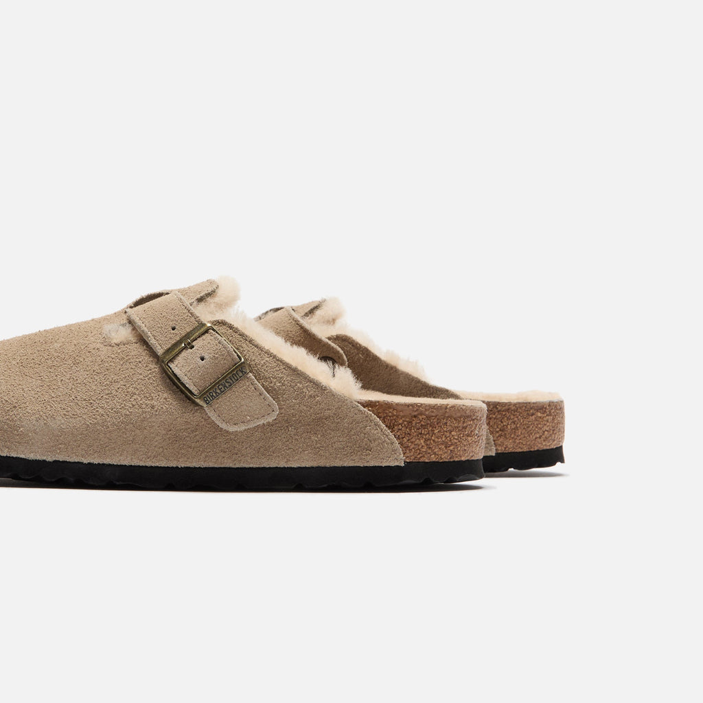 Оригінальна Boston Shearling Suede Taupe Birkenstock – детальний вид