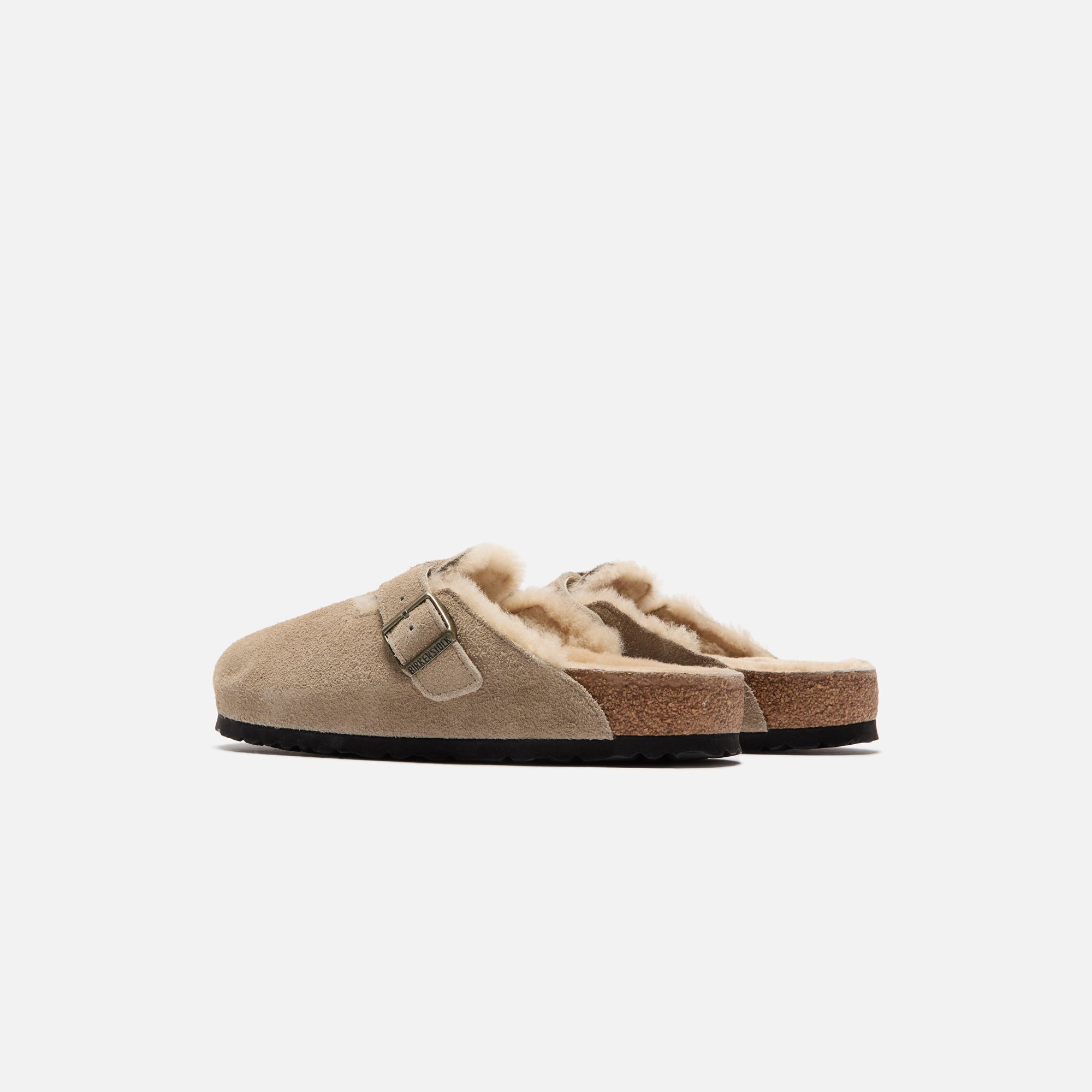 Оригінальна Boston Shearling Suede Taupe Birkenstock – збільшений вид - BIRKENSTOCK