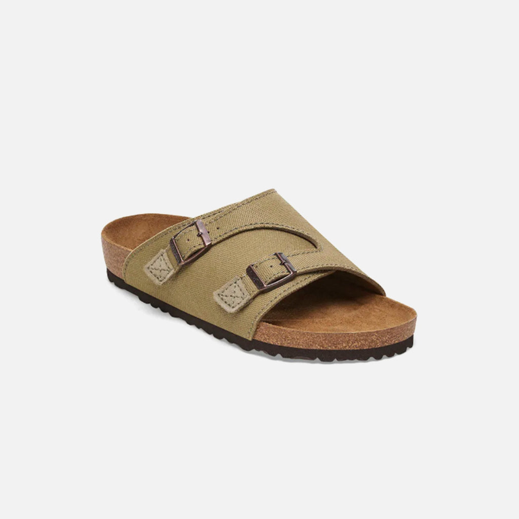 X Jesse Leyva Zurich Canvas Faded Khaki Birkenstock – Гарантія оригінальності – вид ззаду