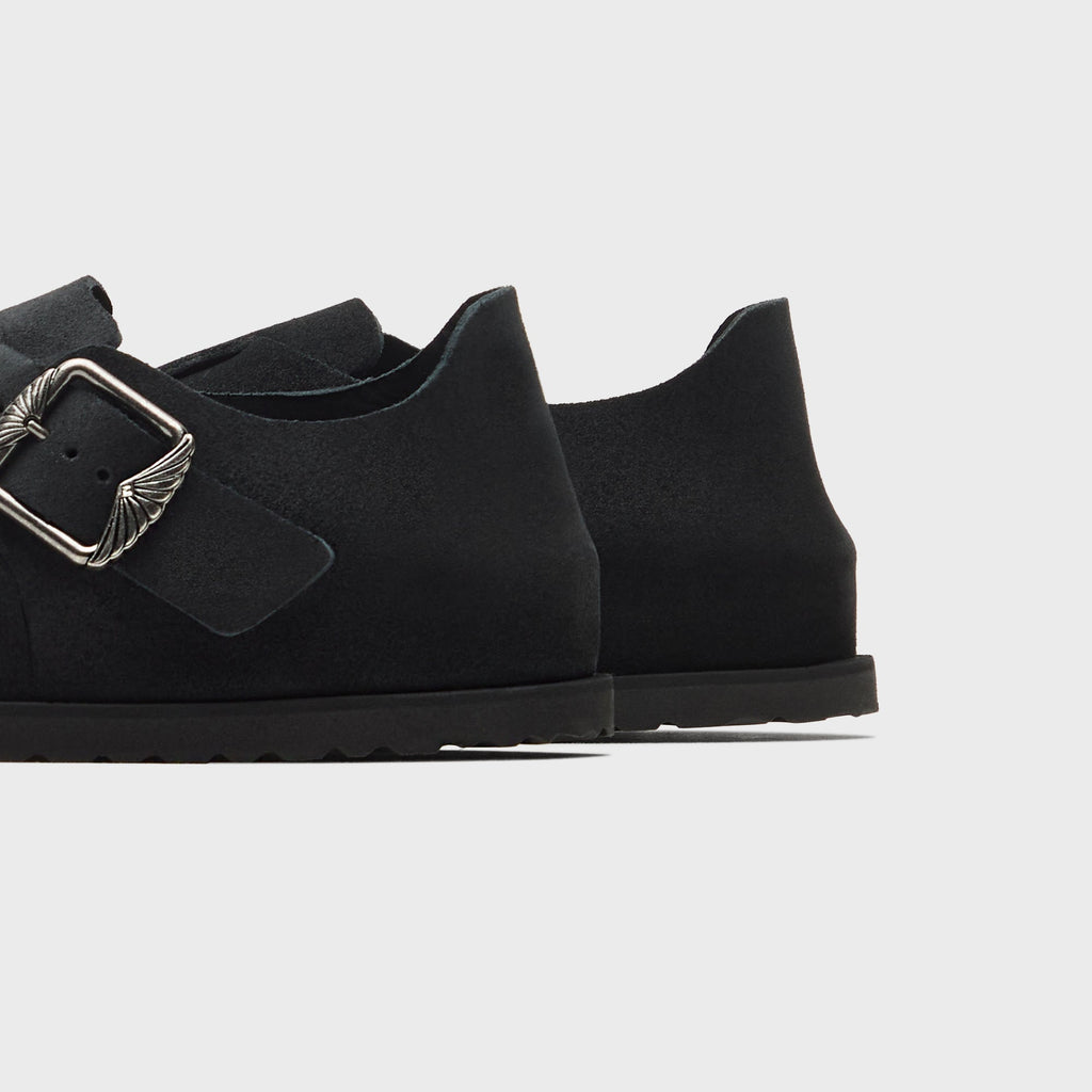 London Suede Black Birkenstock – Гарантія оригінальності – детальний вид