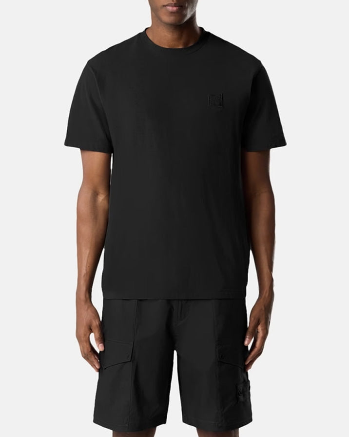 Crew Neck Logo Patch T Shirt Stone island оригінал – Купити в Україні – збільшений вид